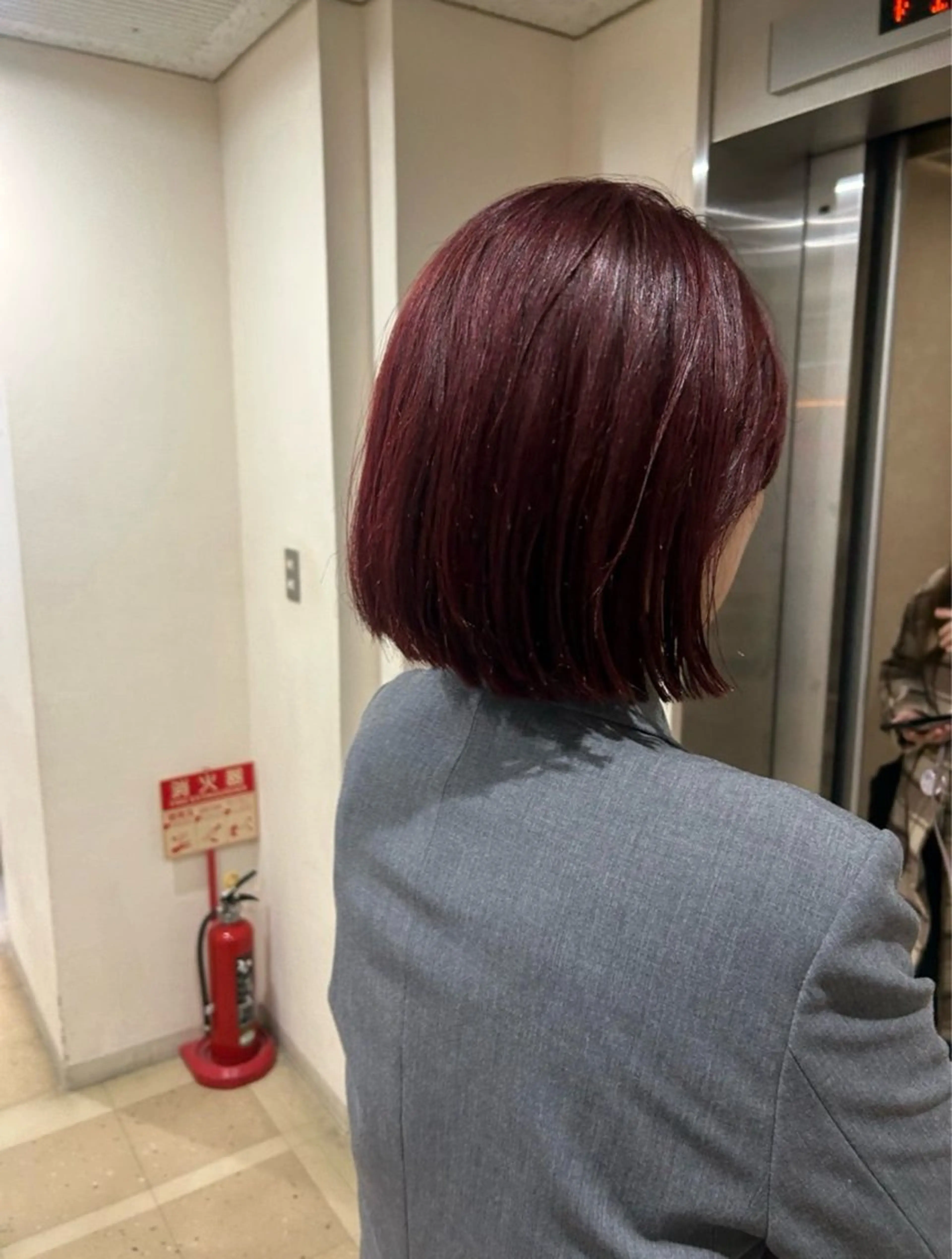 ショート カラー 野口 和真のヘアスタイル