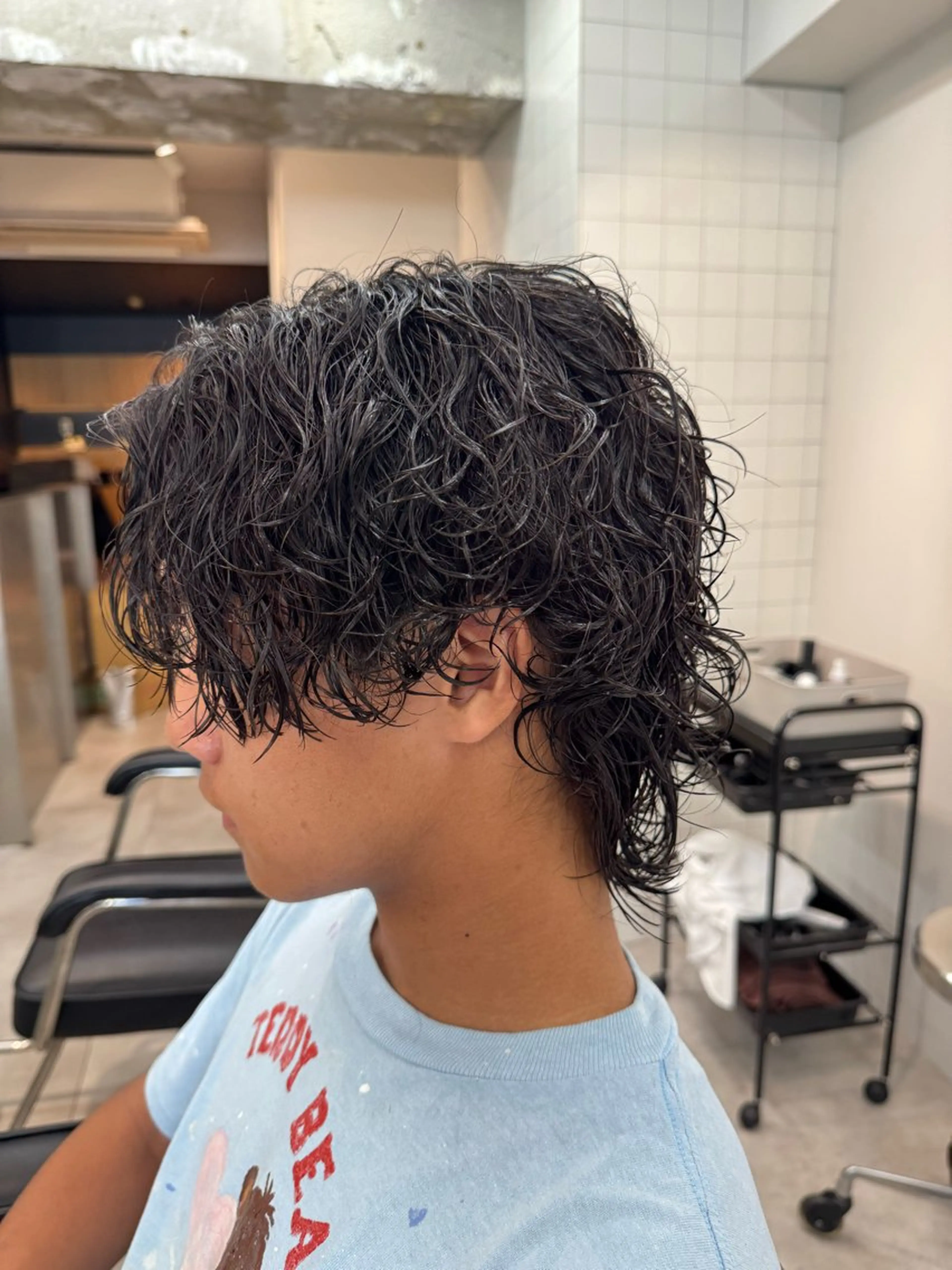 パーマ メンズ カット パーマ 大宮メンズ特化/パー マ職人/小川藍人のヘアスタイル