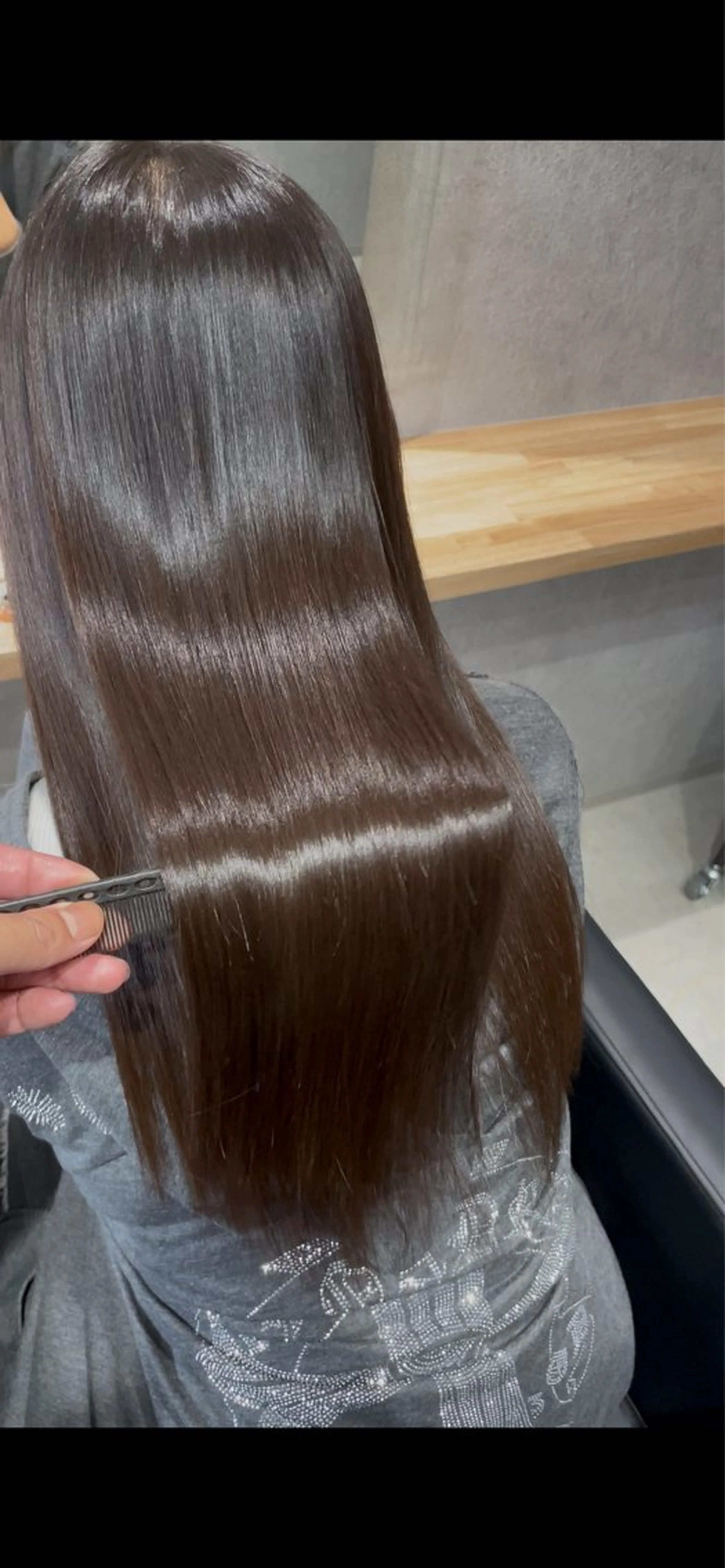 ロング 縮毛矯正 カット 縮毛矯正 トリートメント SOL hair所属・【SOL＿hair】 黒川翔のヘアスタイル