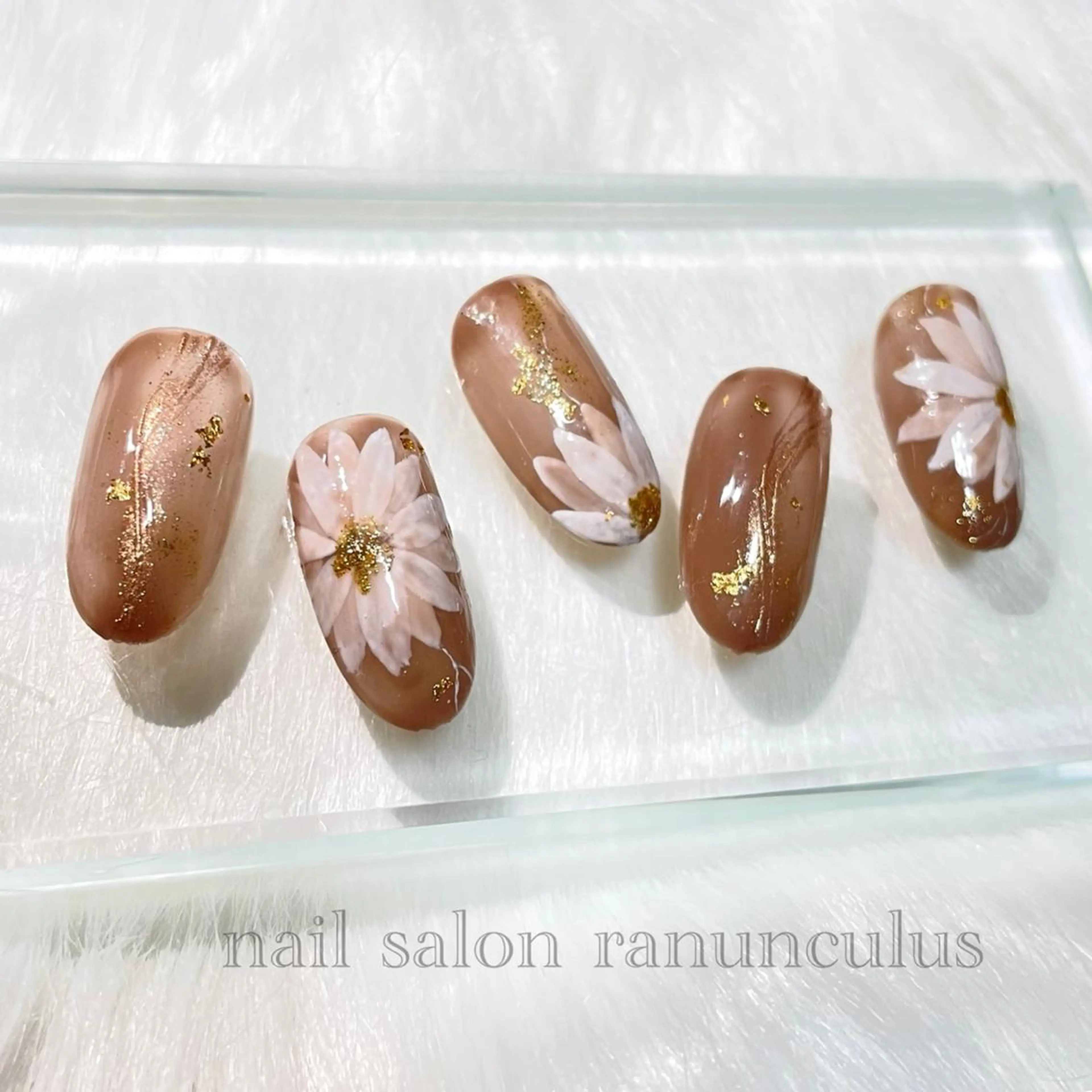 ネイル ハンドネイル nailsalon ranunculusのネイルデザイン