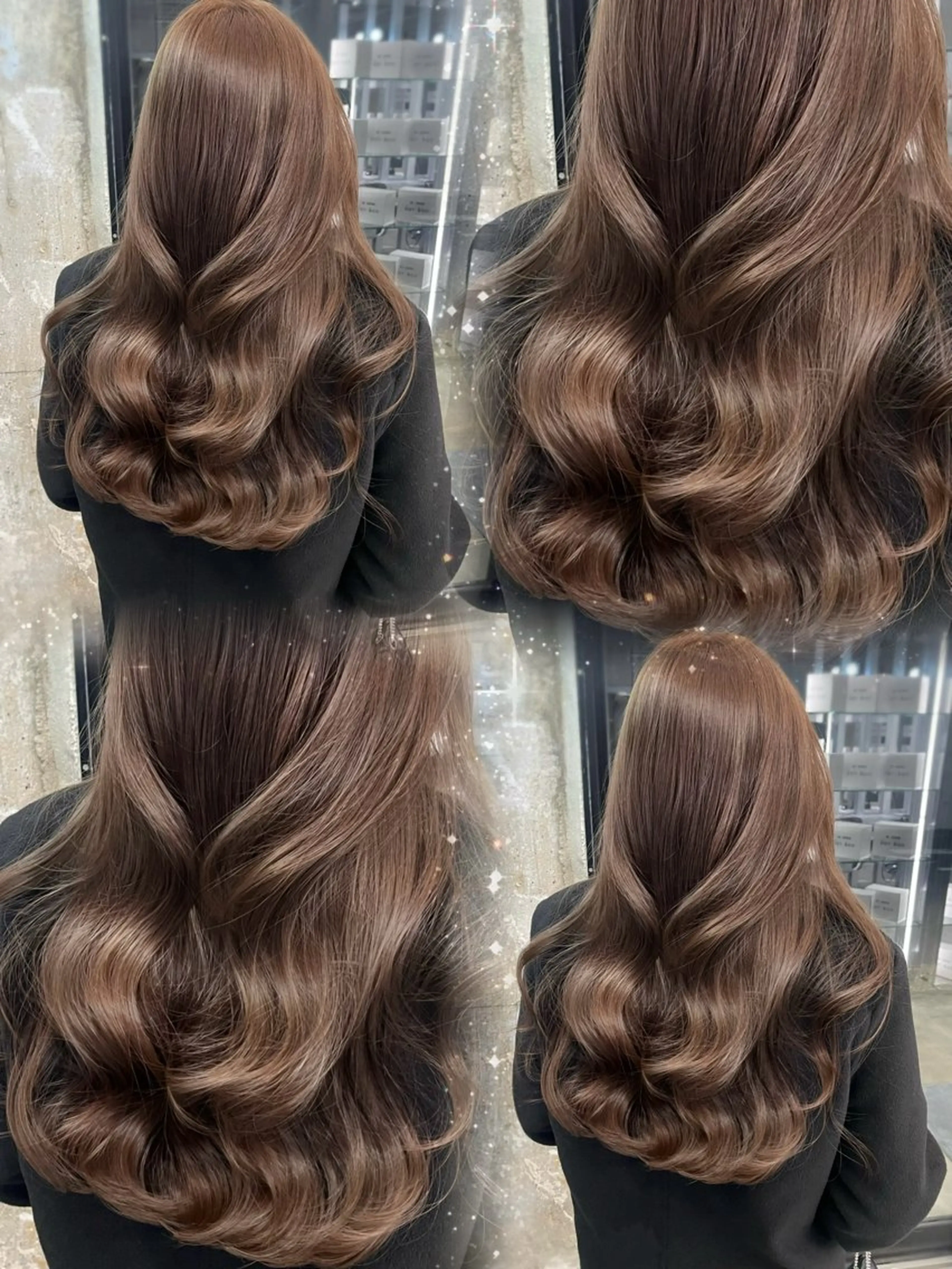 ロング カラー カット ヘアカラー トリートメント 髙木 由支奈のヘアスタイル