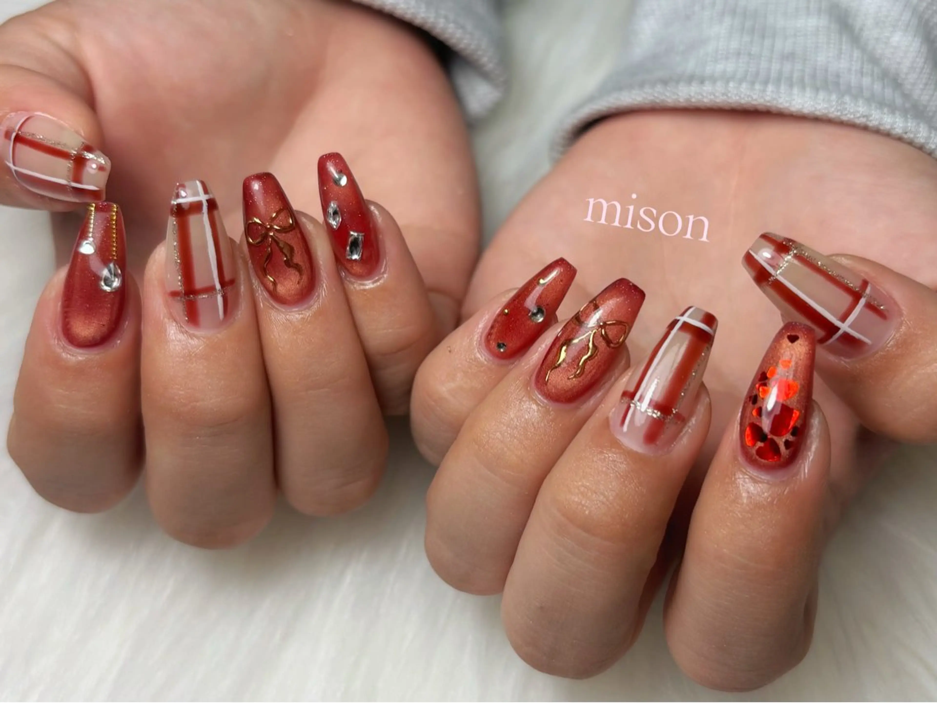 ネイル mison所属・mison 安形友花のネイルデザイン