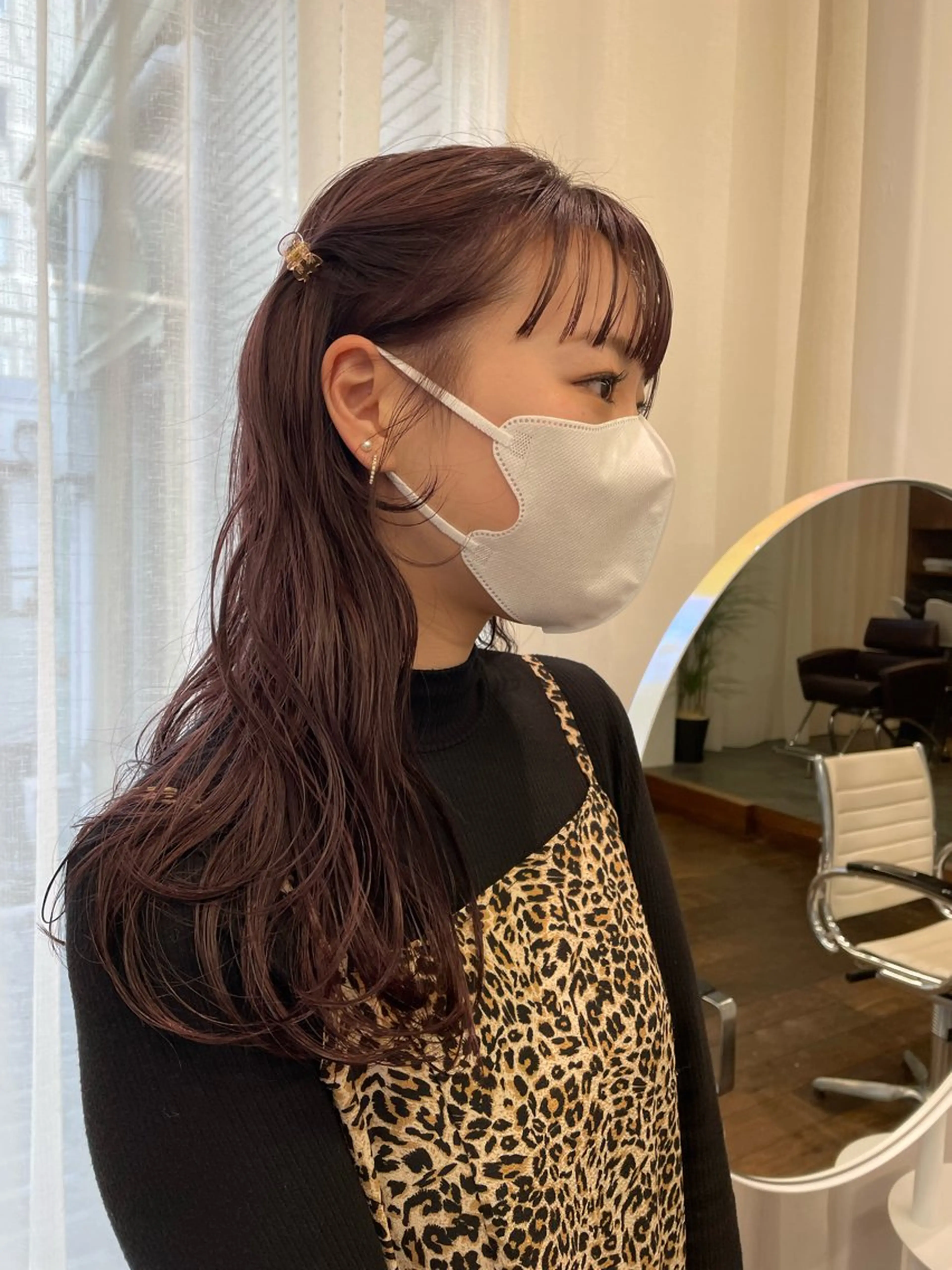 ロング カラー ブリーチ ダブルカラー ブリーチなしカラー ヘアカラー レイヤーカット🎀 kanaのヘアスタイル