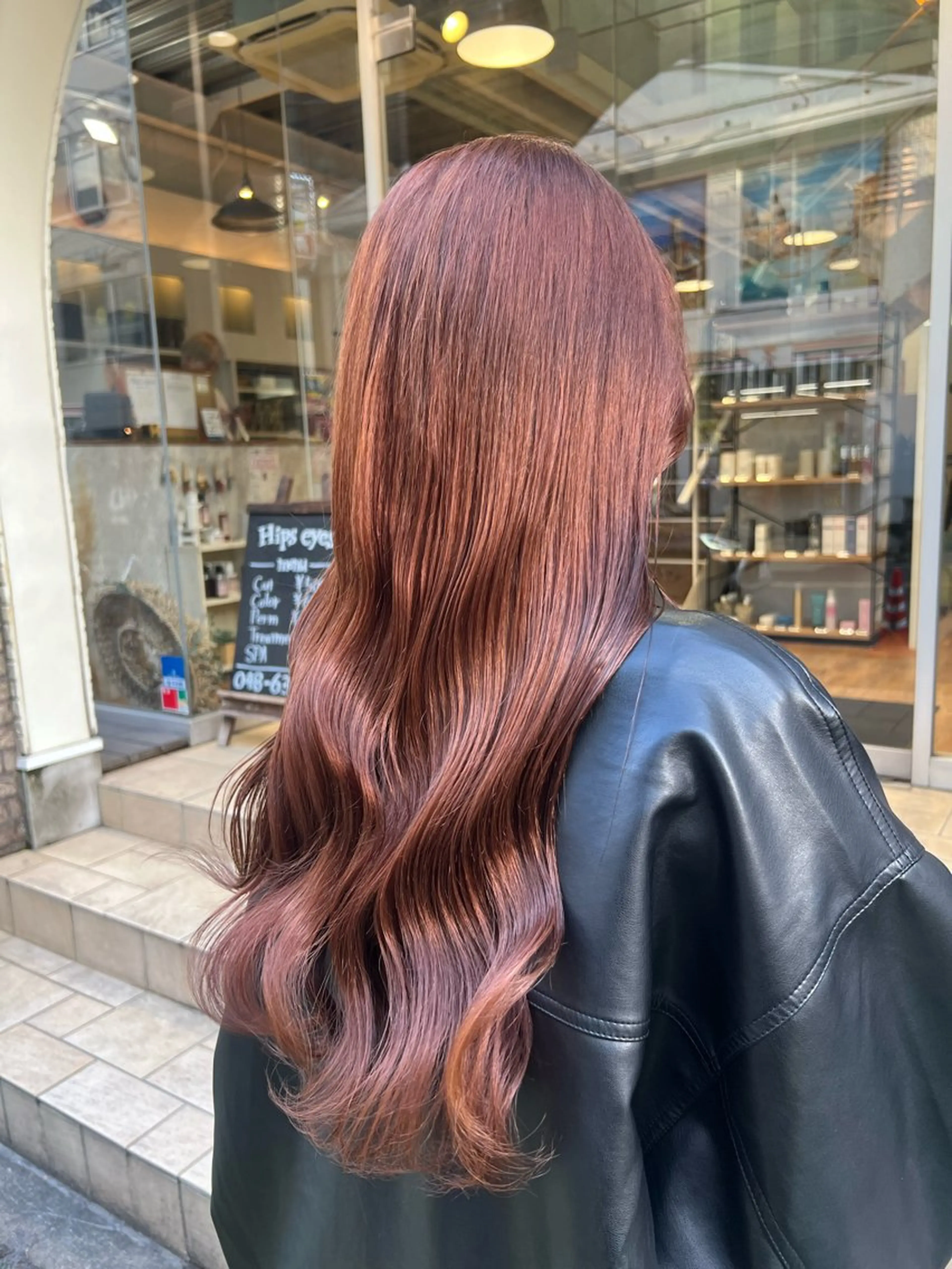 カラー ブリーチ ダブルカラー ブリーチなしカラー オレンジ ヘアカラー インナーカラー♡ Nanakoのヘアスタイル