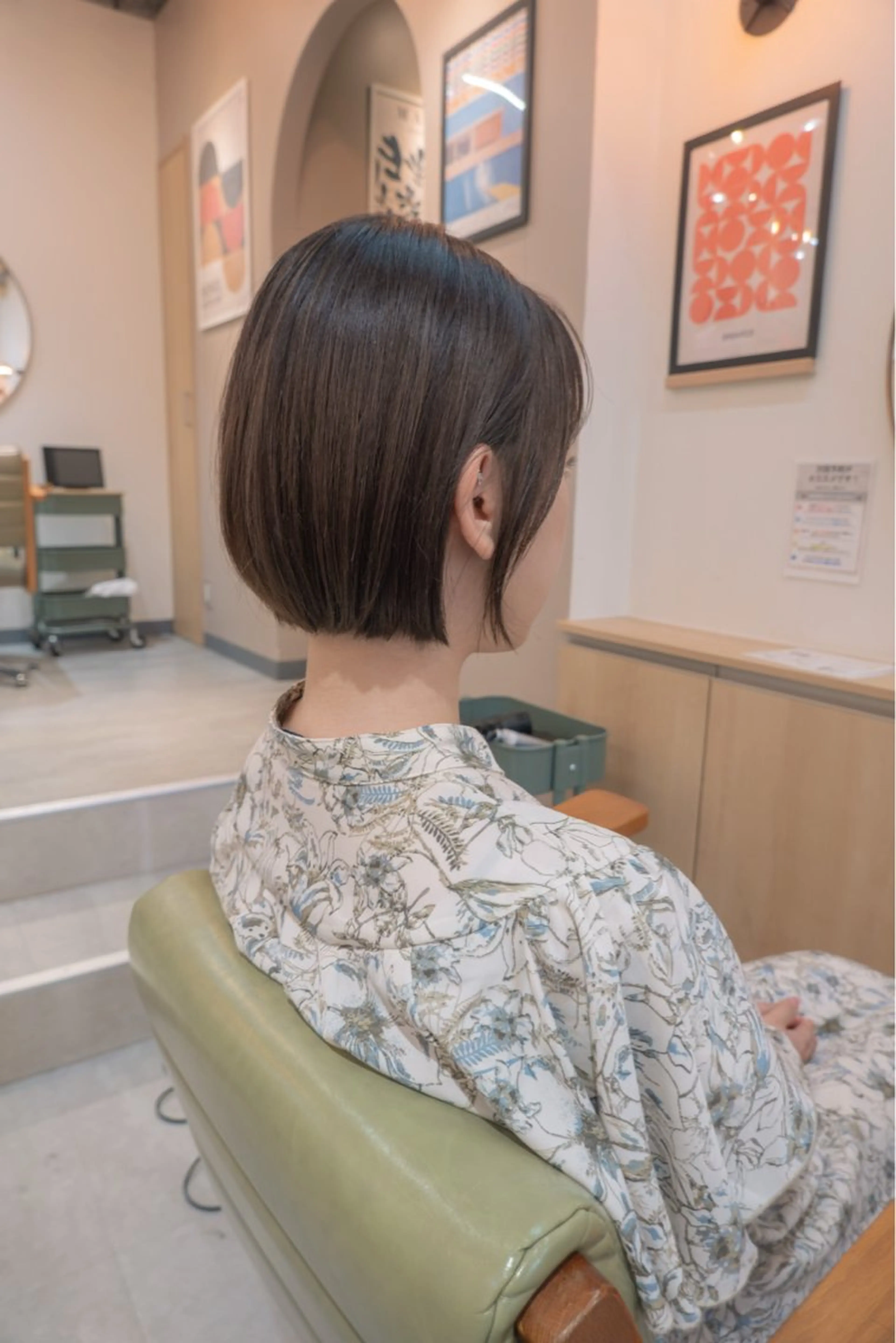 ショート 【ボブ】縮毛矯正/ 船橋駅5分/鈴木杏美のヘアスタイル