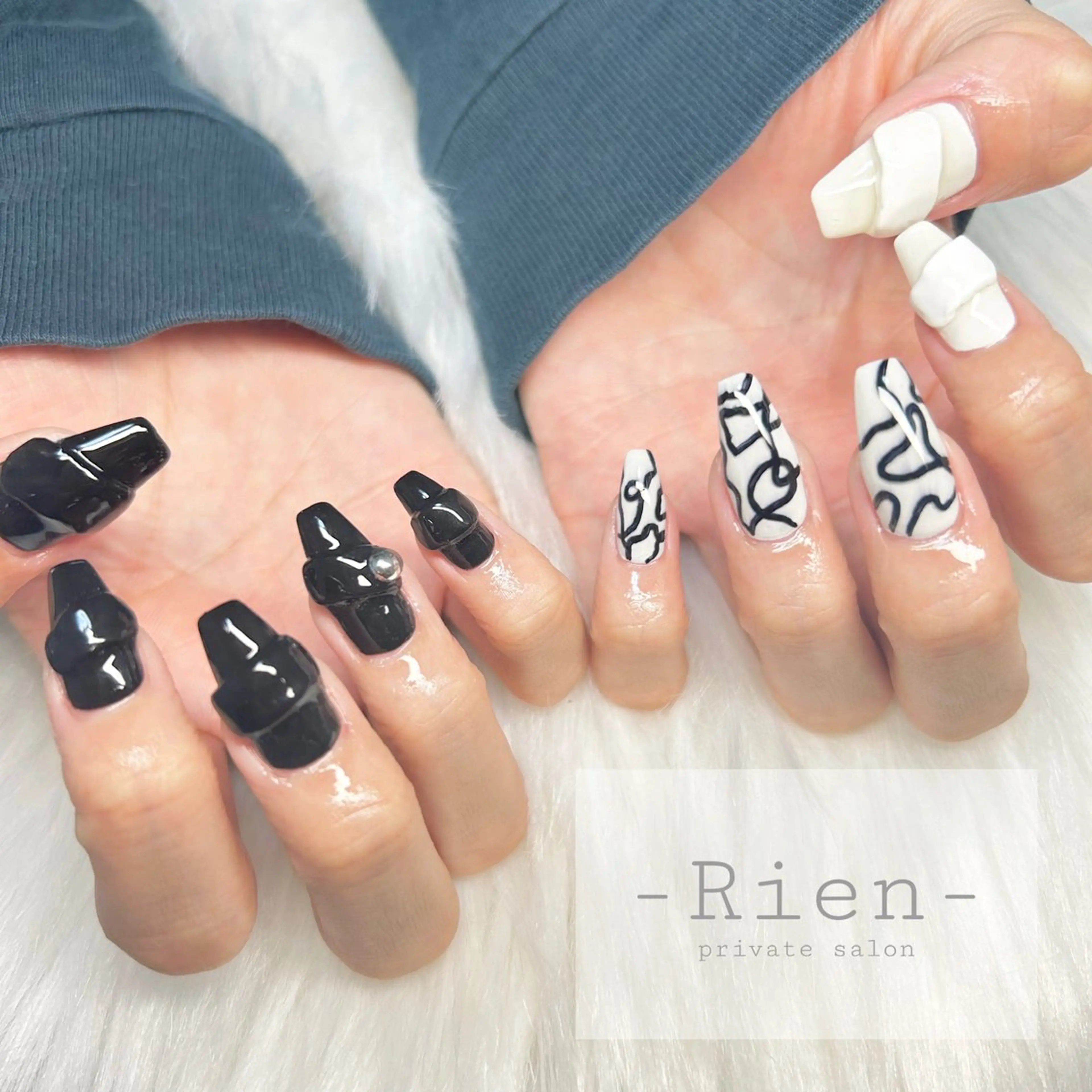 ネイル ハンドネイル -Rien- プライベートサロンのネイルデザイン