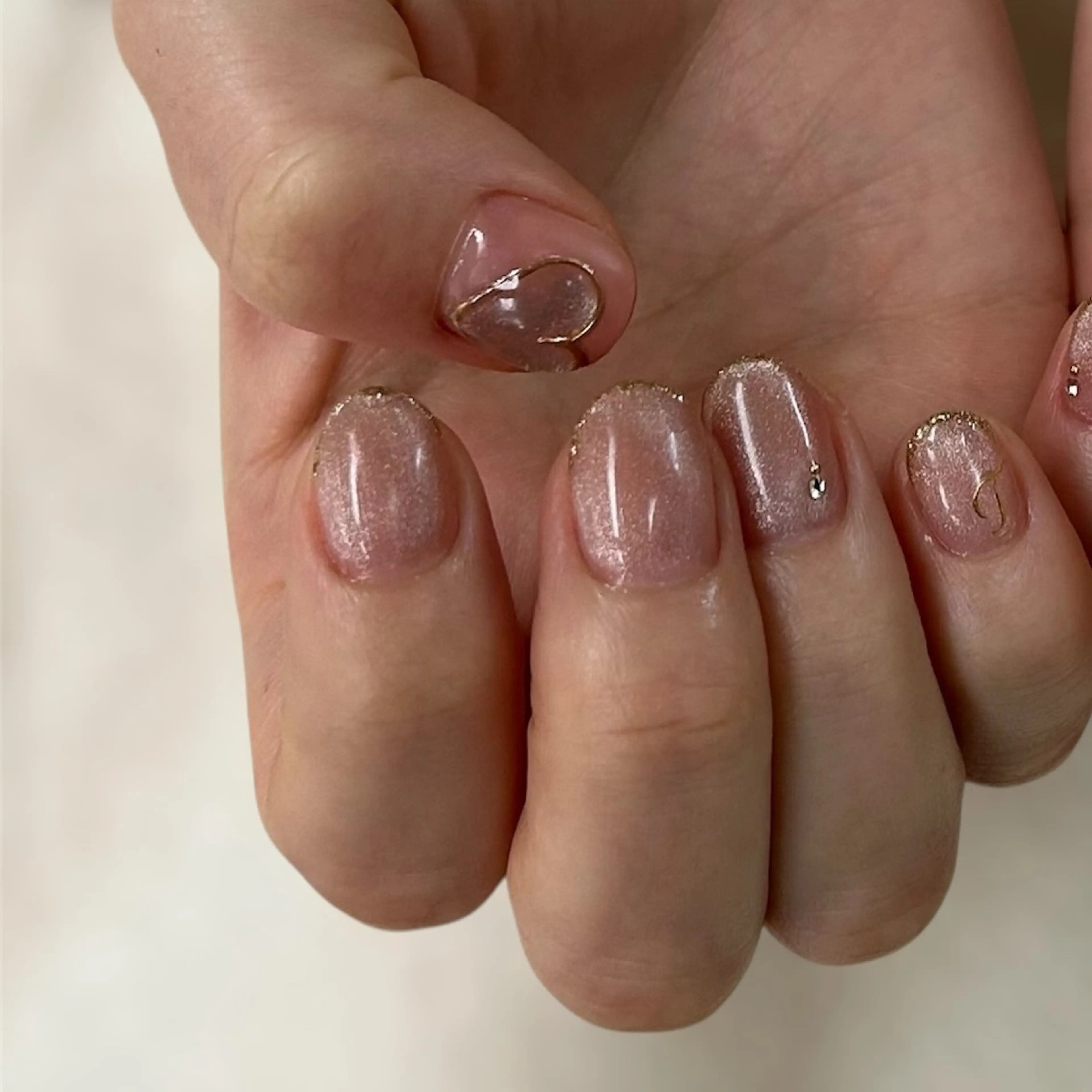 ネイル ハンドネイル アトリエ　ミモザ所属・いまむら あかりのネイルデザイン