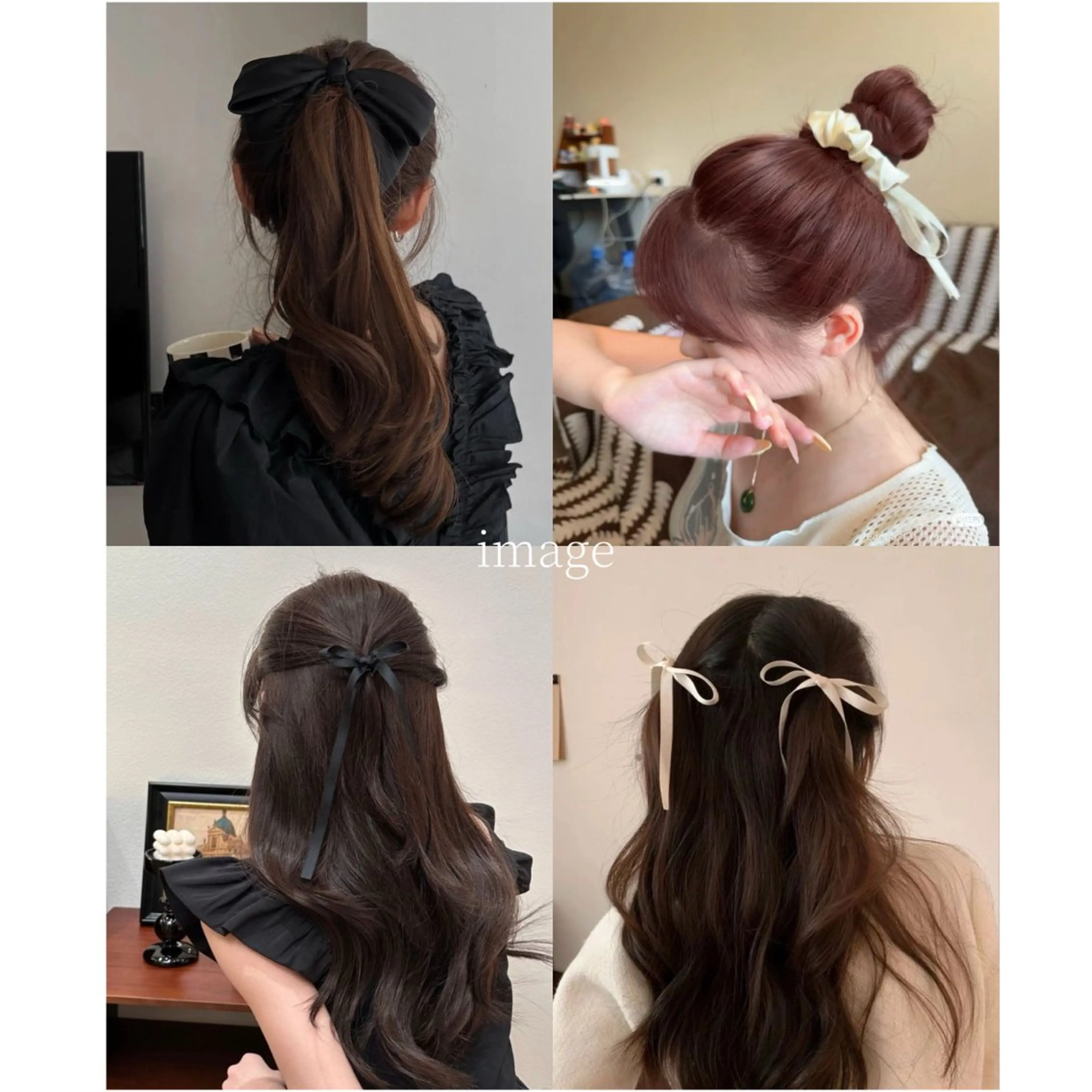 🌤朝予約必見🌤簡単ヘアアレンジ付きカラー+トリートメントの写真