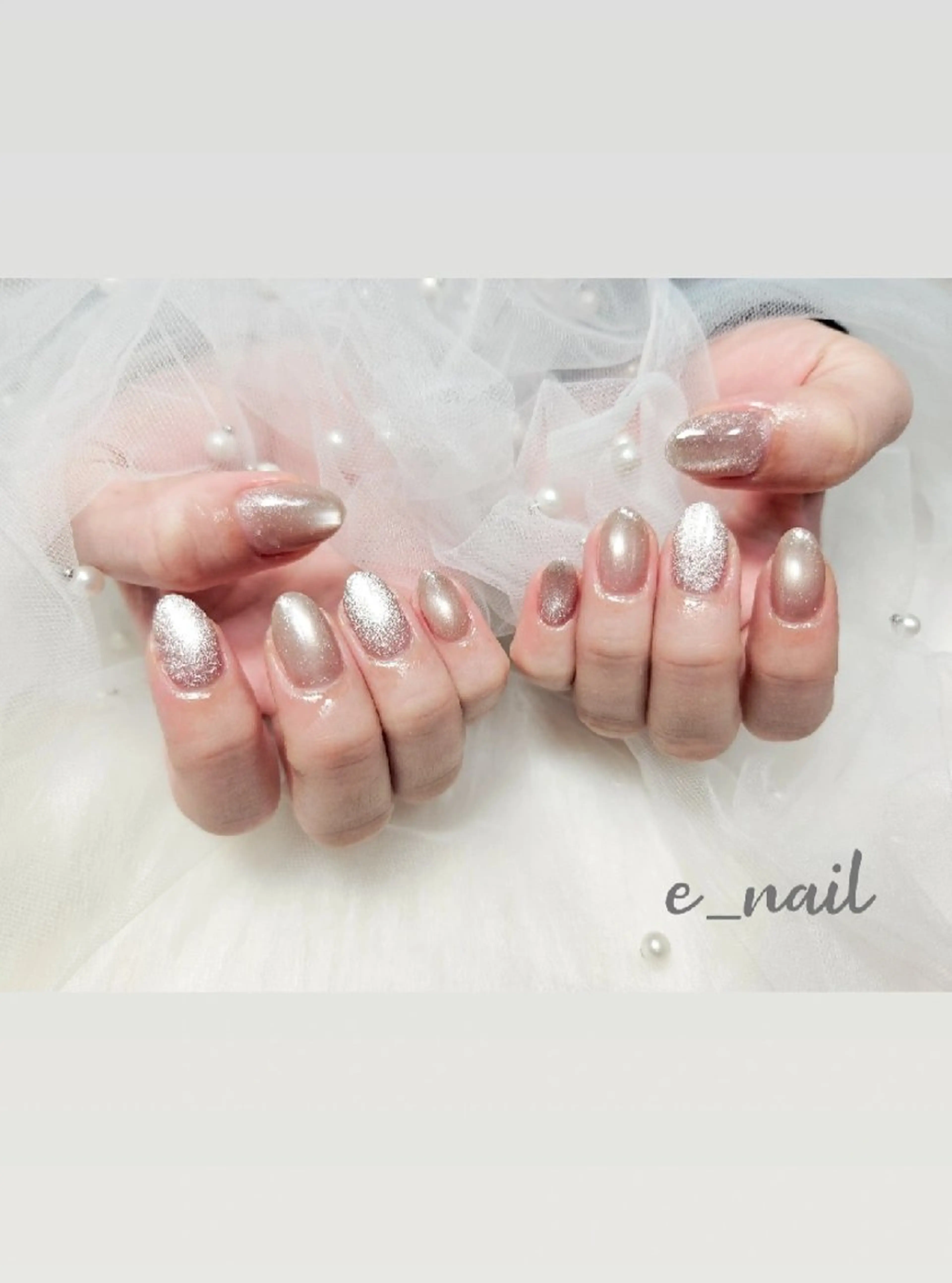 ネイル e_nail🍀自宅 サロン八潮eri☆　のネイルデザイン
