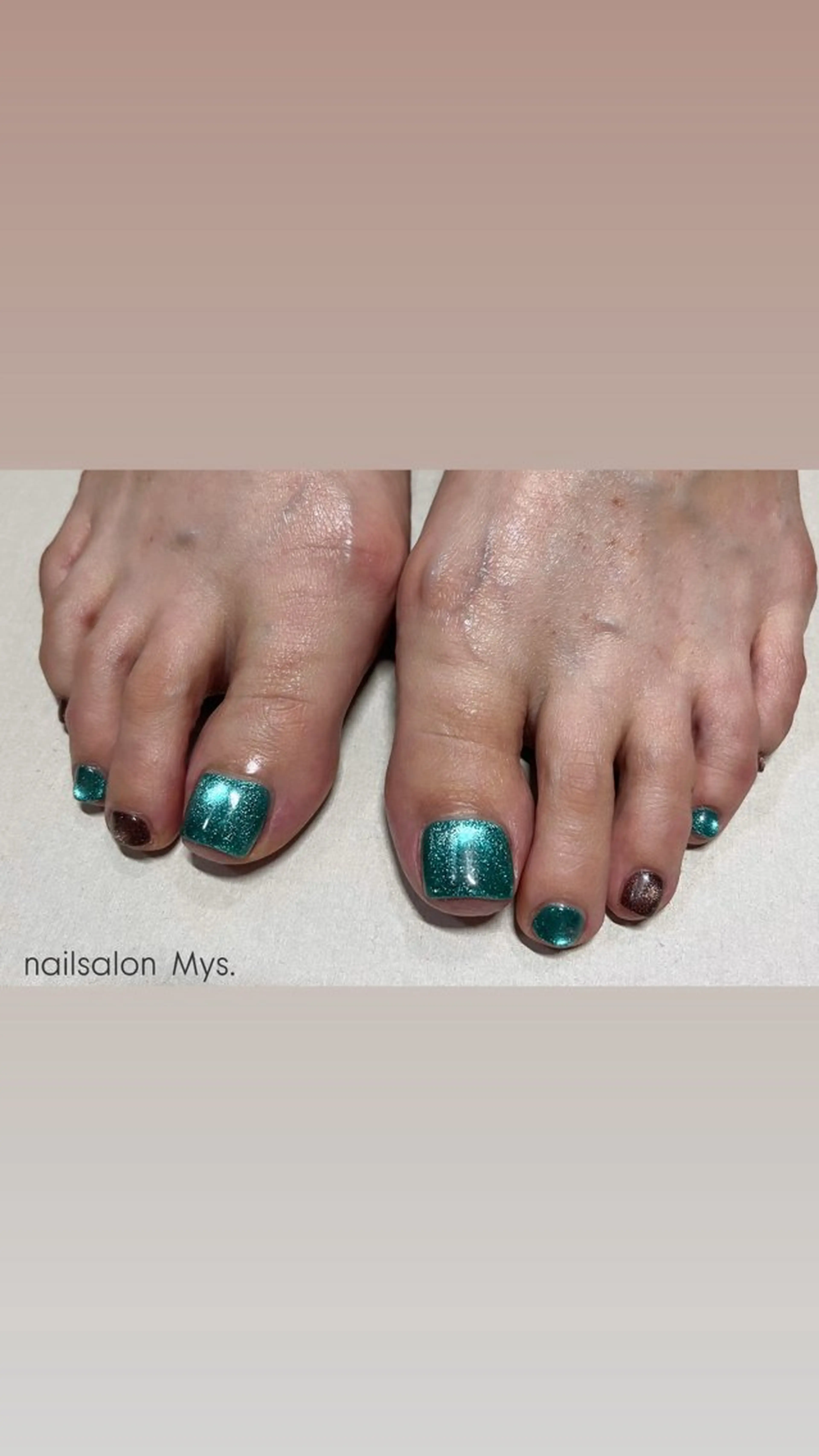 ネイル フットネイル Mys. 松本結衣のネイルデザイン
