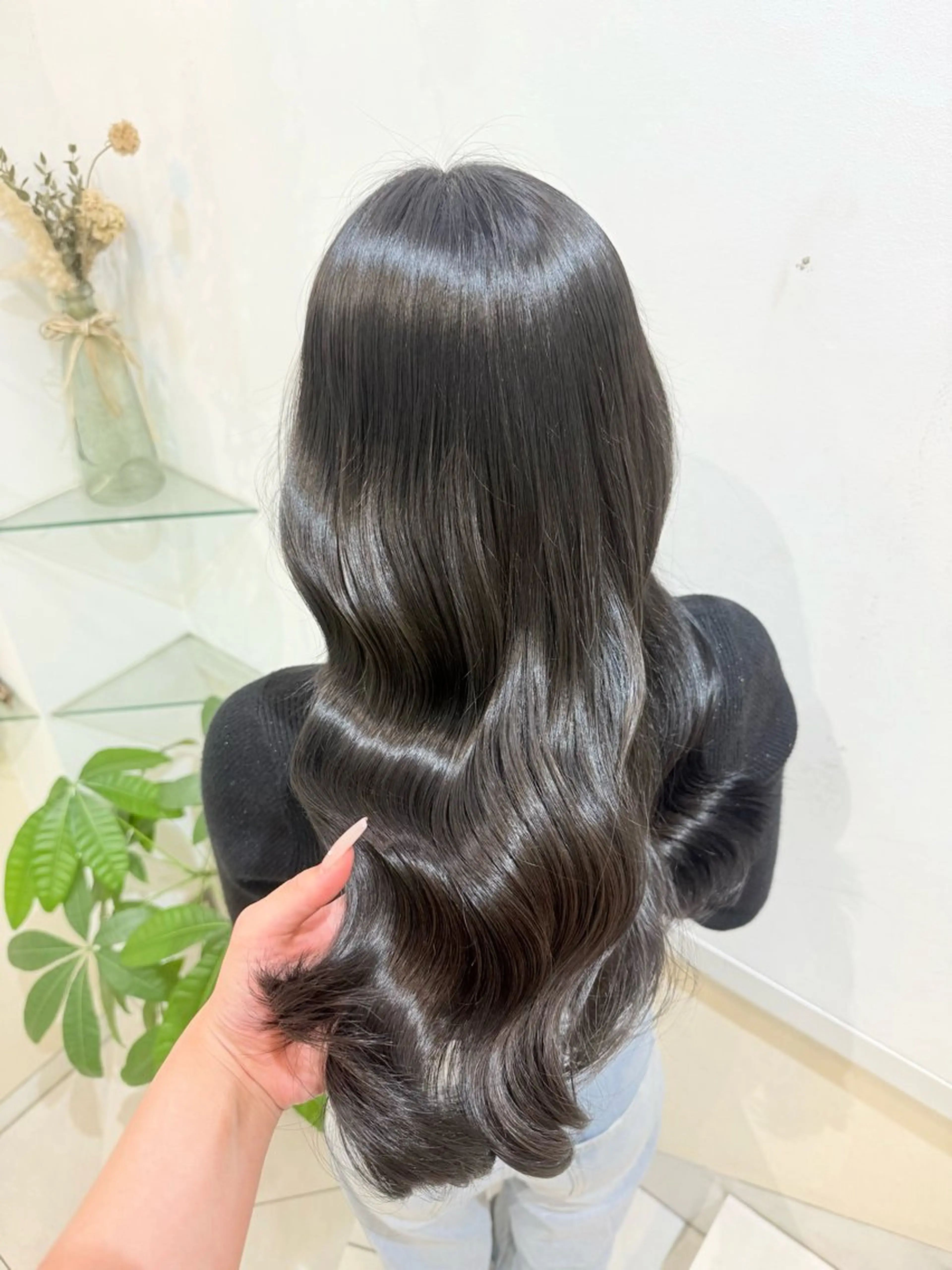 🩰🤍前髪カット＋カラー＋3step補修トリートメント🩵🛼ロング料金なし🪄（土日祝＋¥500）の写真