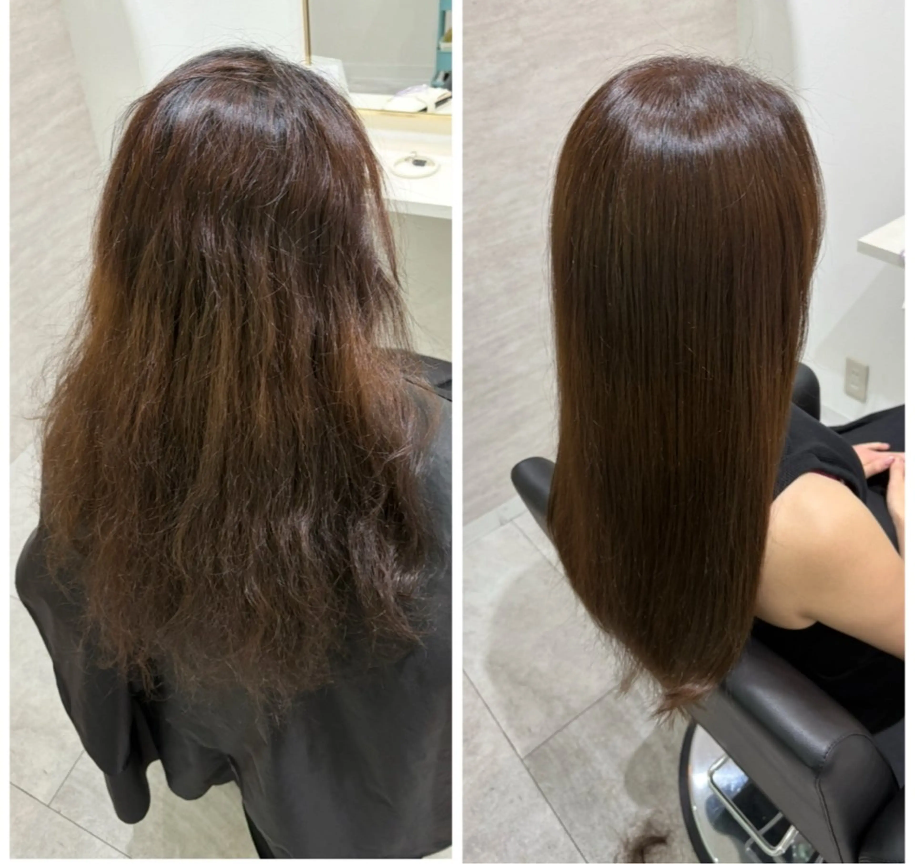 ロング 本町/酸性縮毛矯正 髪質改善/財間一正のヘアスタイル