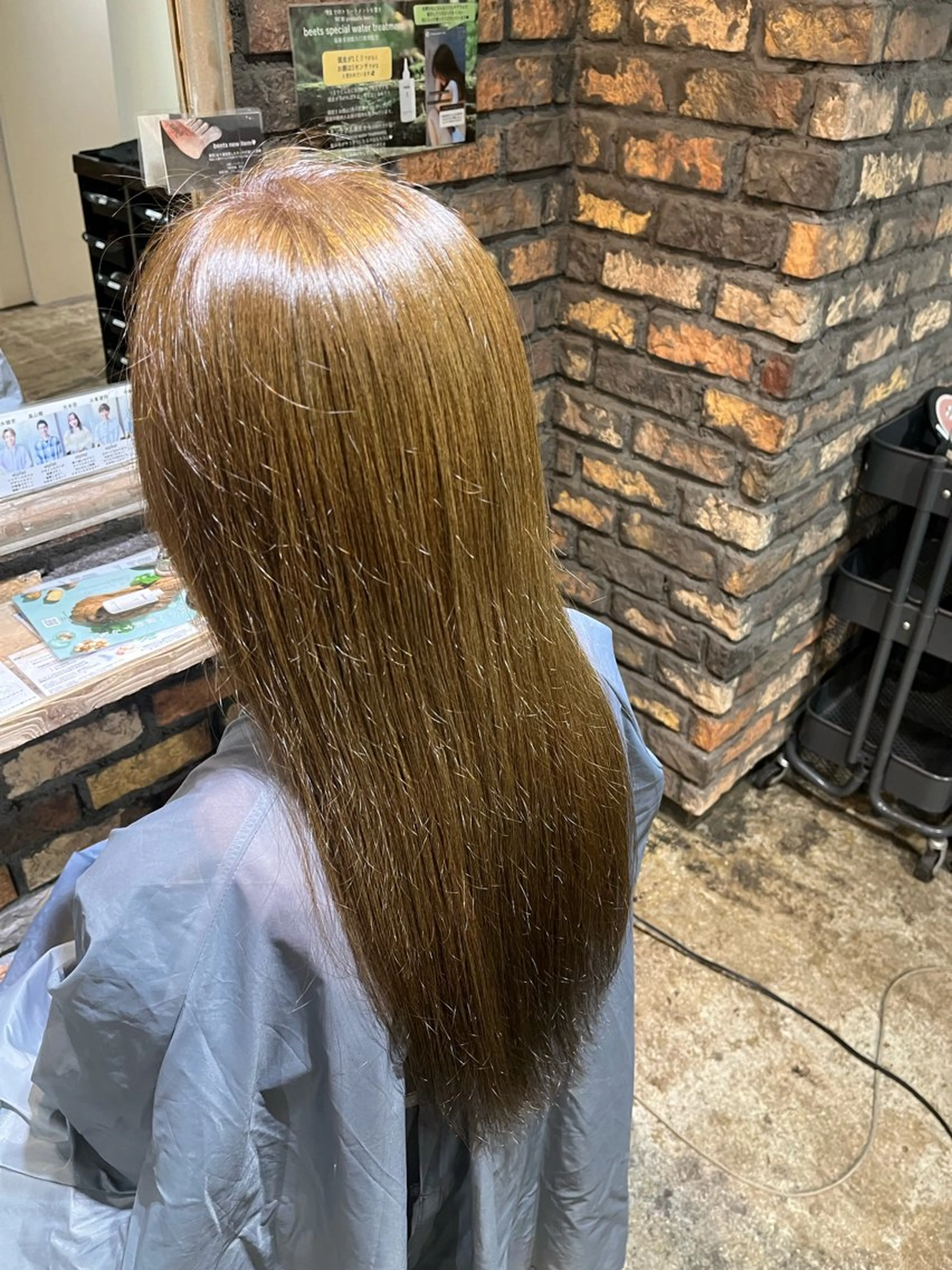 ロング 中田 信太郎のヘアスタイル