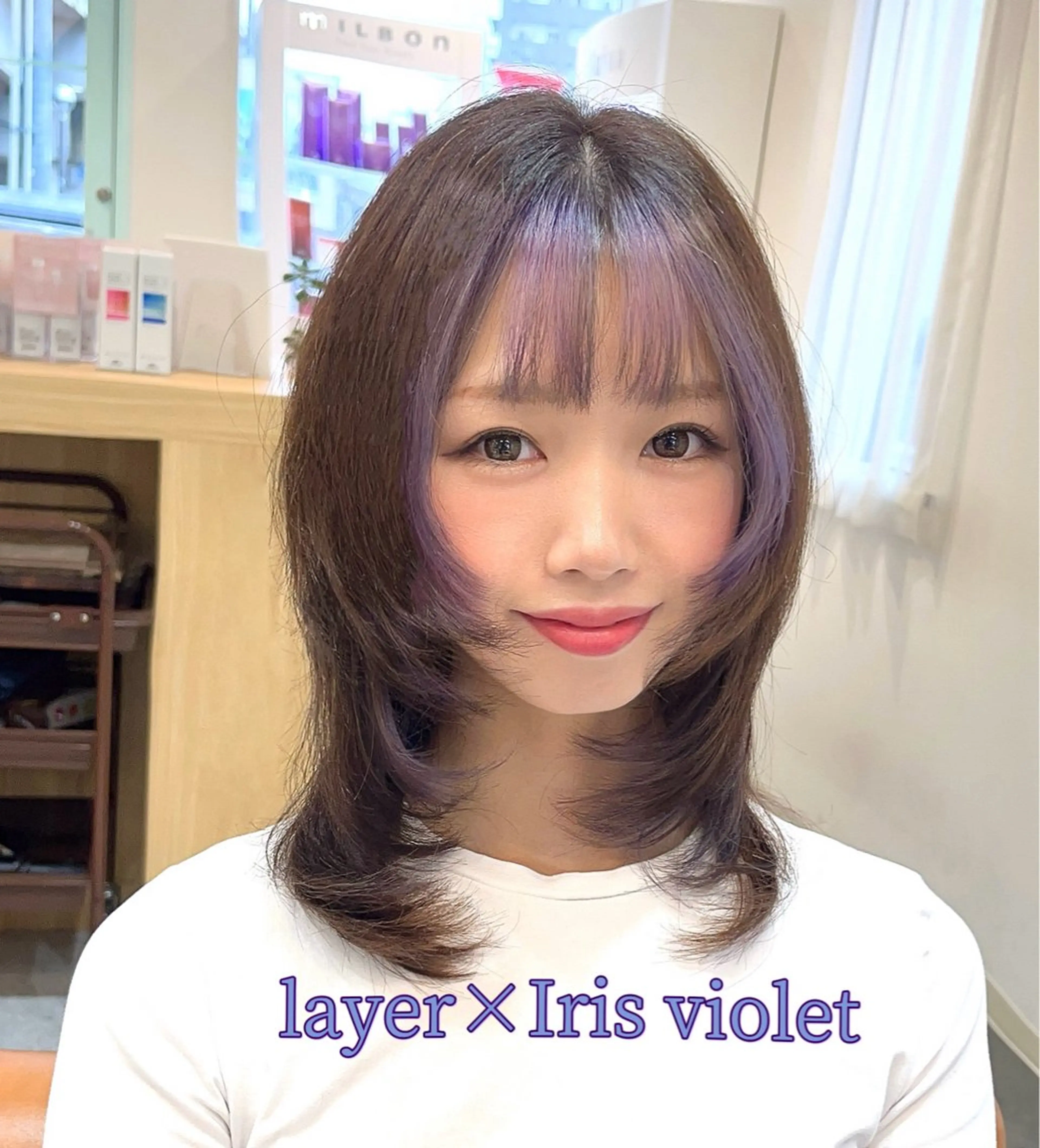 ミディアム カラー MIZUKI🫧ྀི 韓国ヘアAFLOATのヘアスタイル