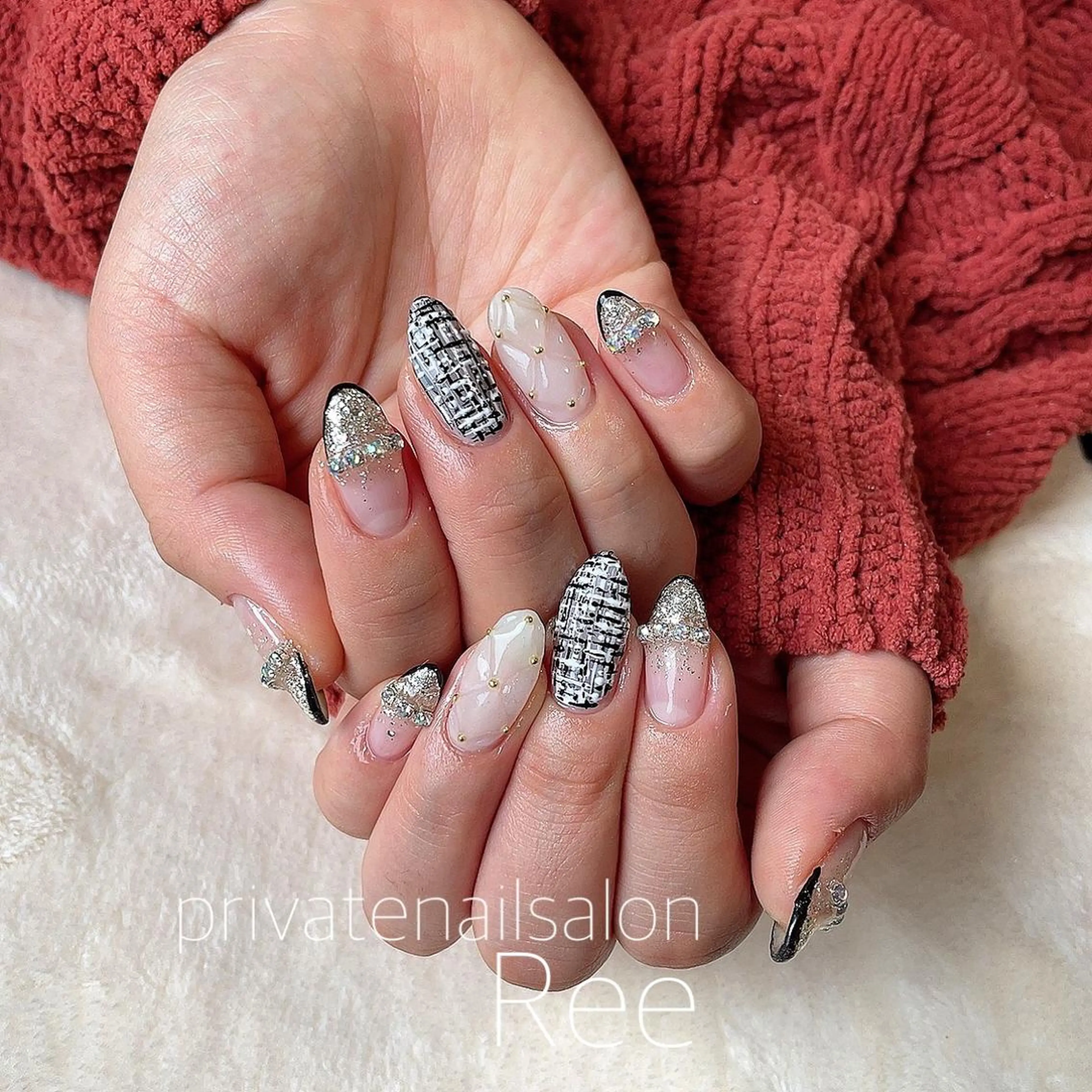 ネイル 知花 梨花のネイルデザイン