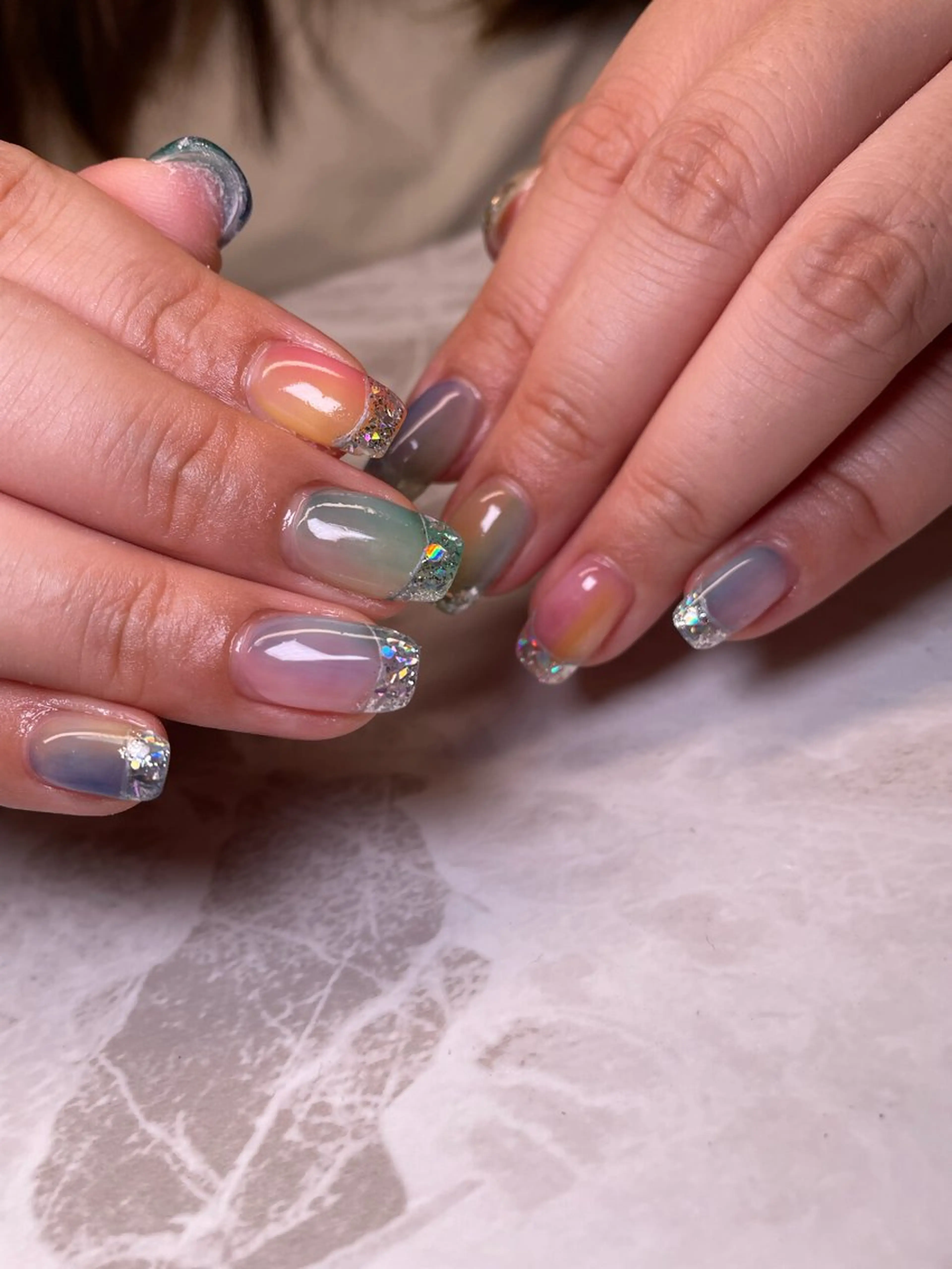 ネイル ハンドネイル YOUTH nails waxing所属・YOUTH natsumiのネイルデザイン