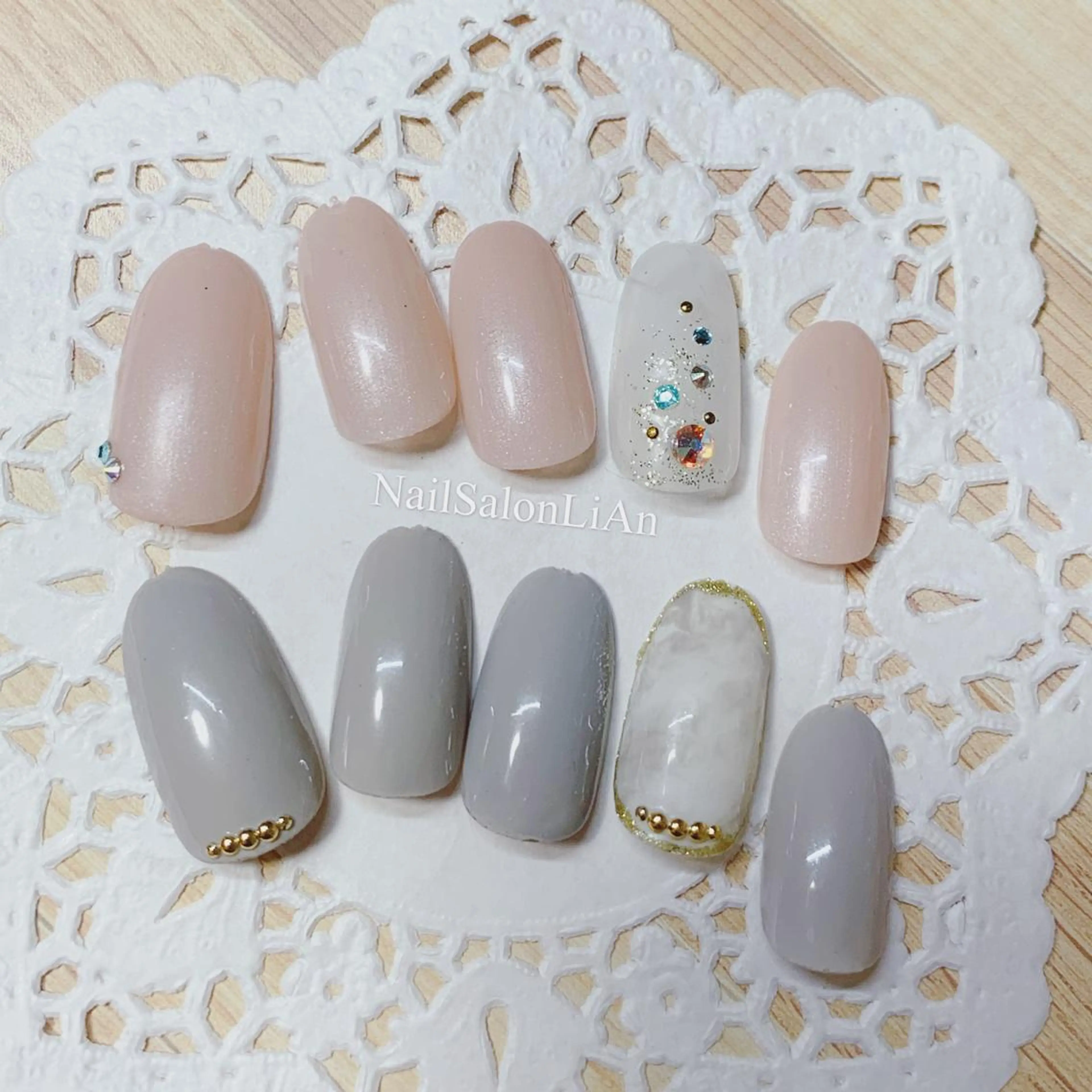 ネイル ハンドネイル NailSalon LiAnのネイルデザイン