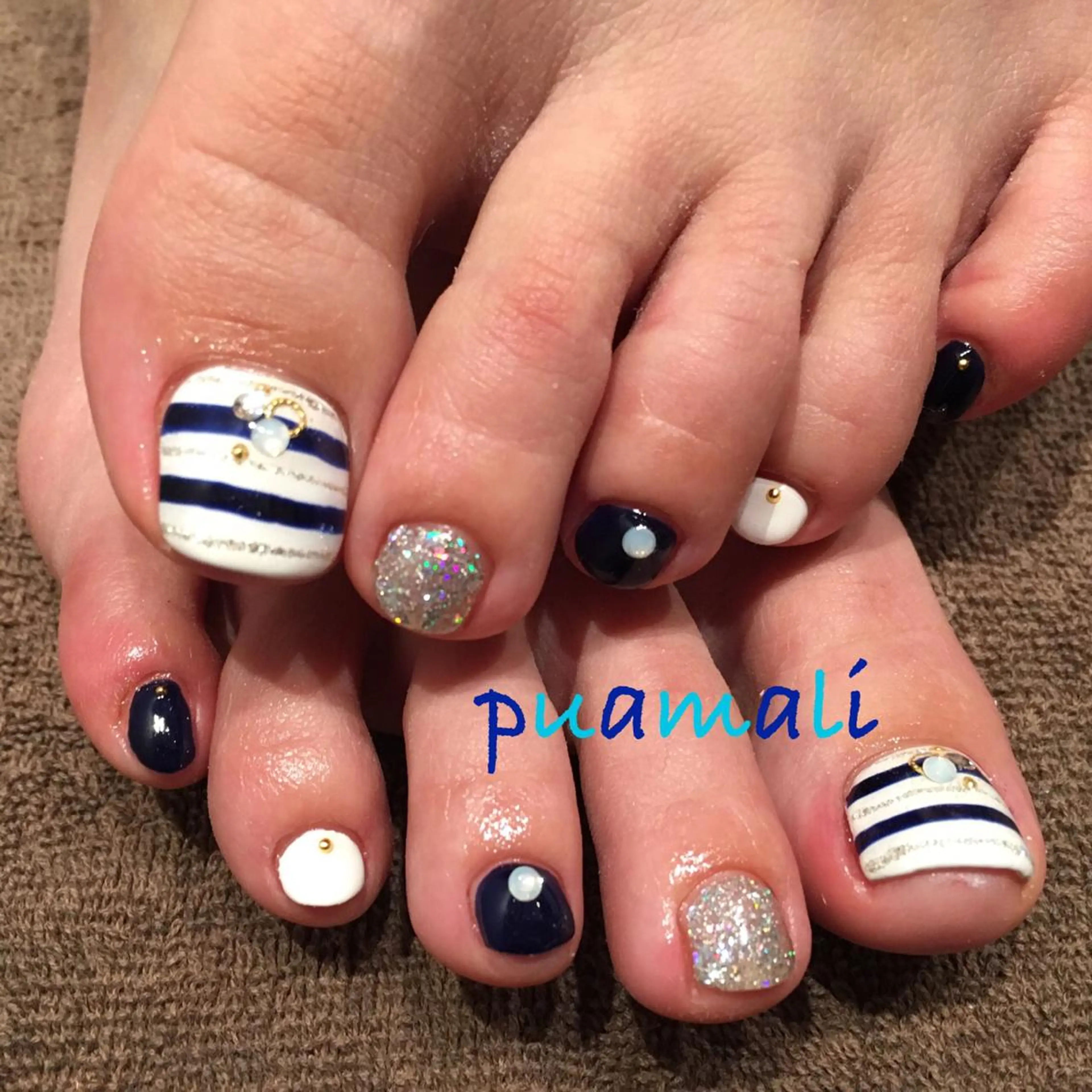 ネイル フットネイル Puameli プアメリのネイルデザイン