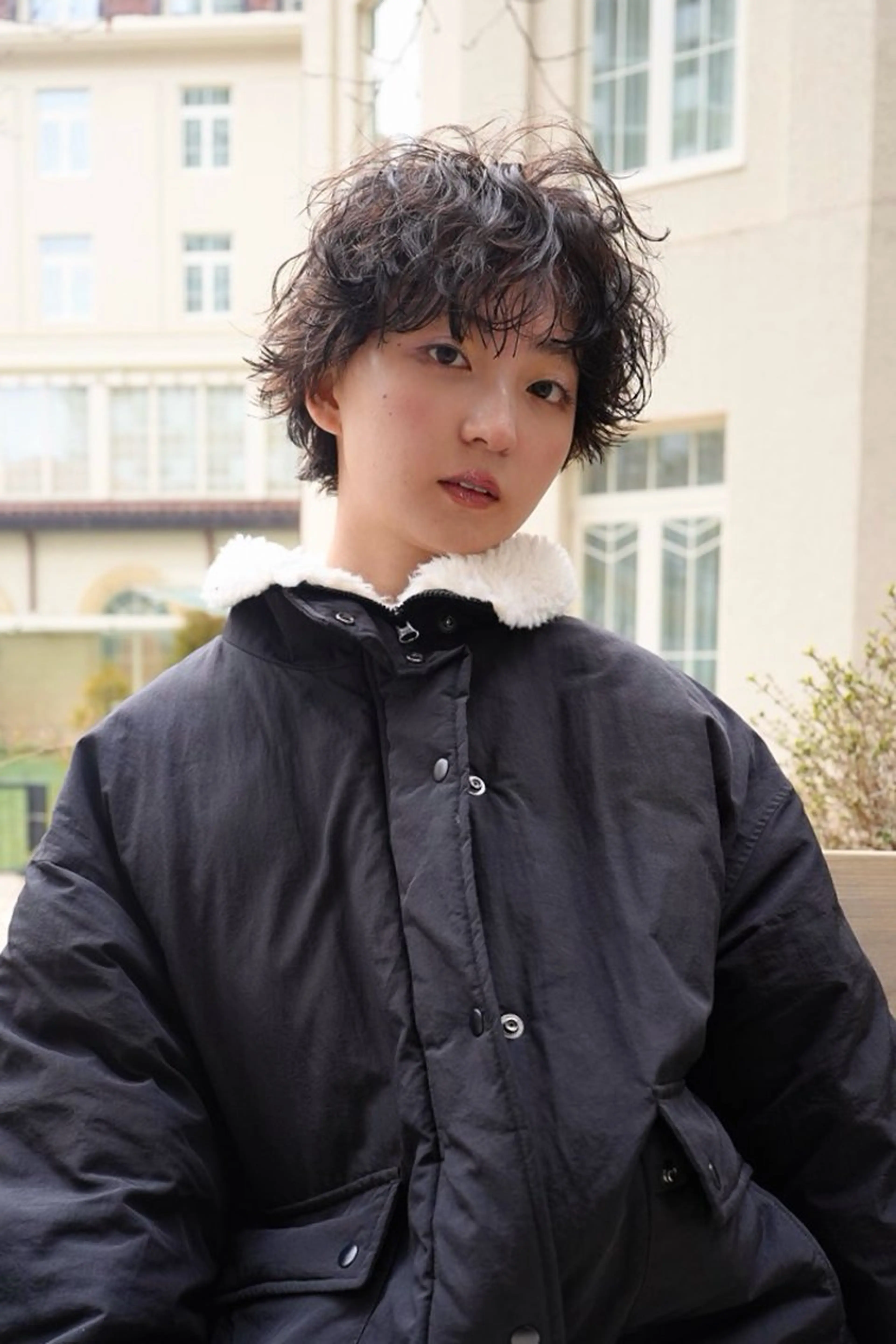 【29歳以下限定】カット+ショートパーマ💖🫧の写真