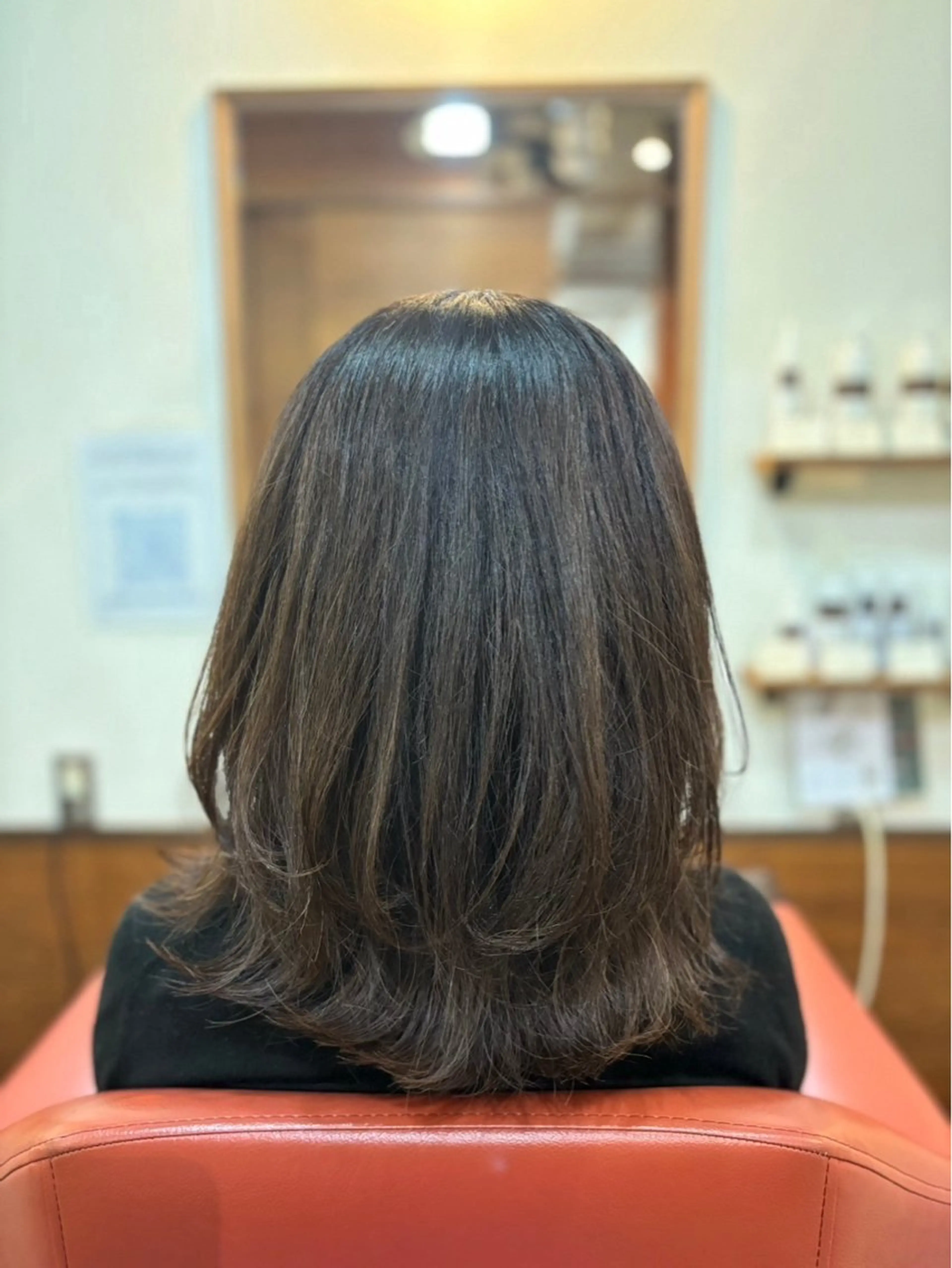 セミロング カット無料　カット モデル募集中　網谷のヘアスタイル