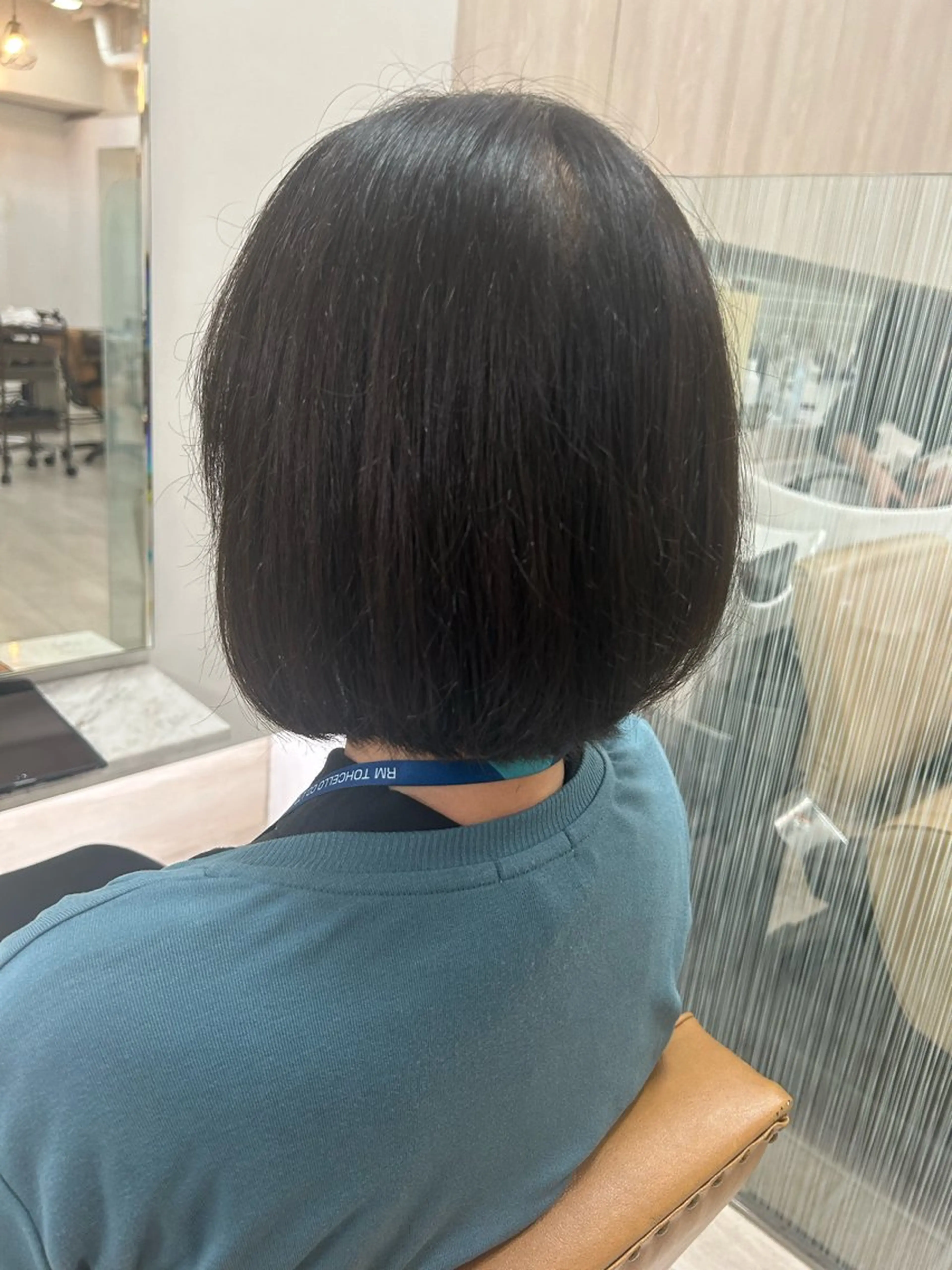 ミディアム ボブ 栗田 優月のヘアスタイル