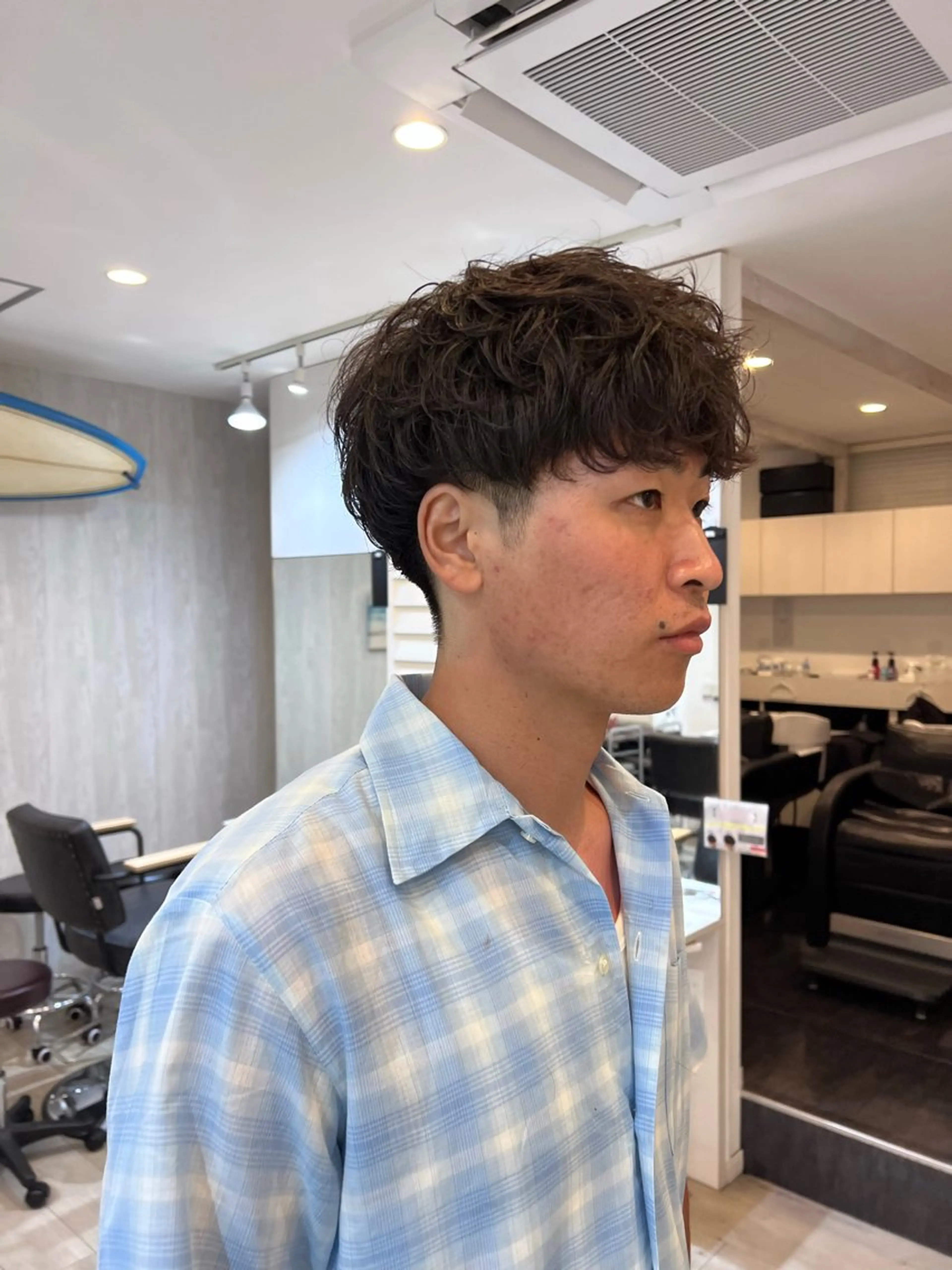 カット＋ノーマルパーマの写真