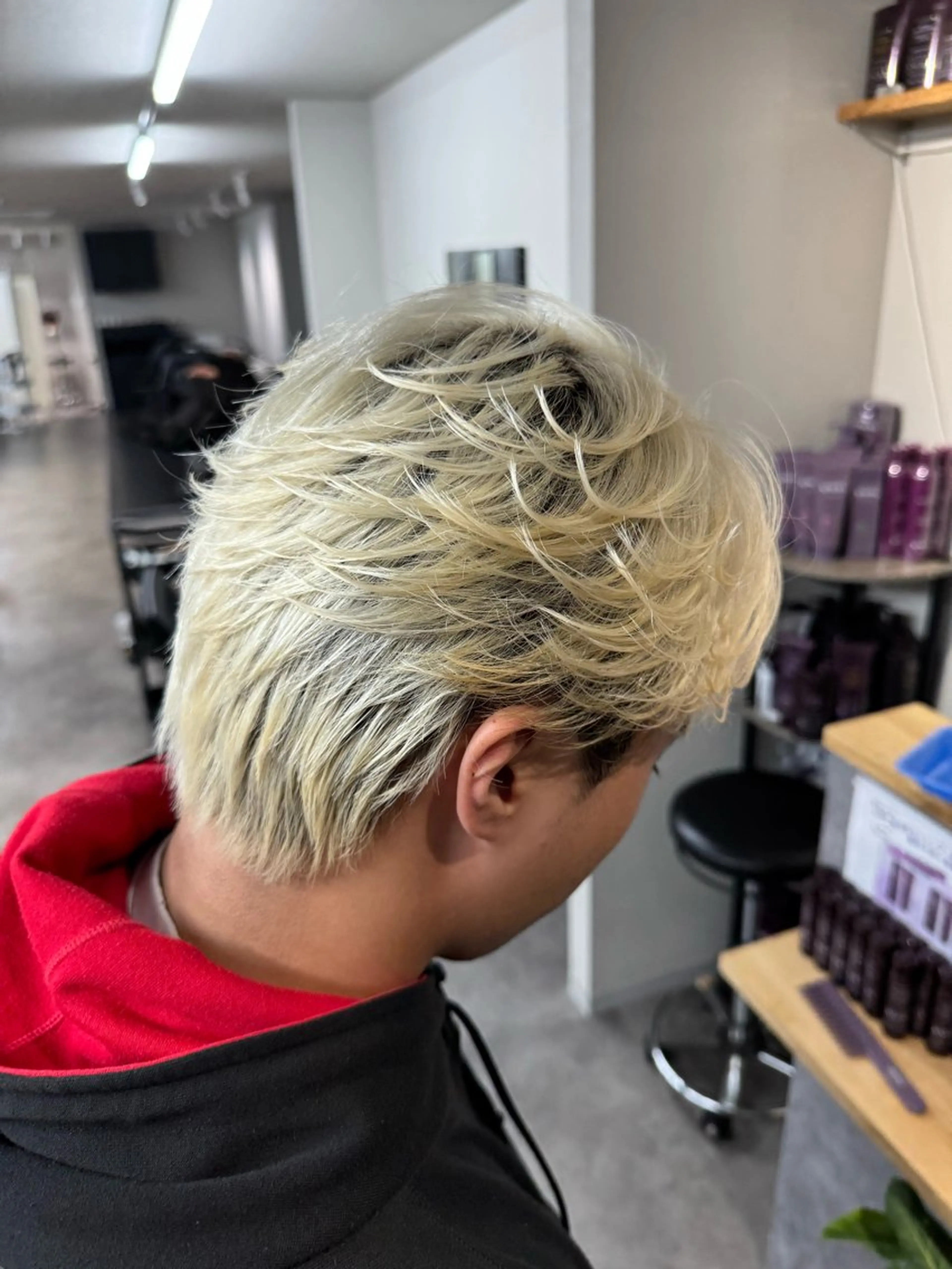 パーマ メンズ フェザーパーマ メンズパーマ カット パーマ 立川韓国ヘア🇰🇷 ニュアンスパーマ安井のヘアスタイル