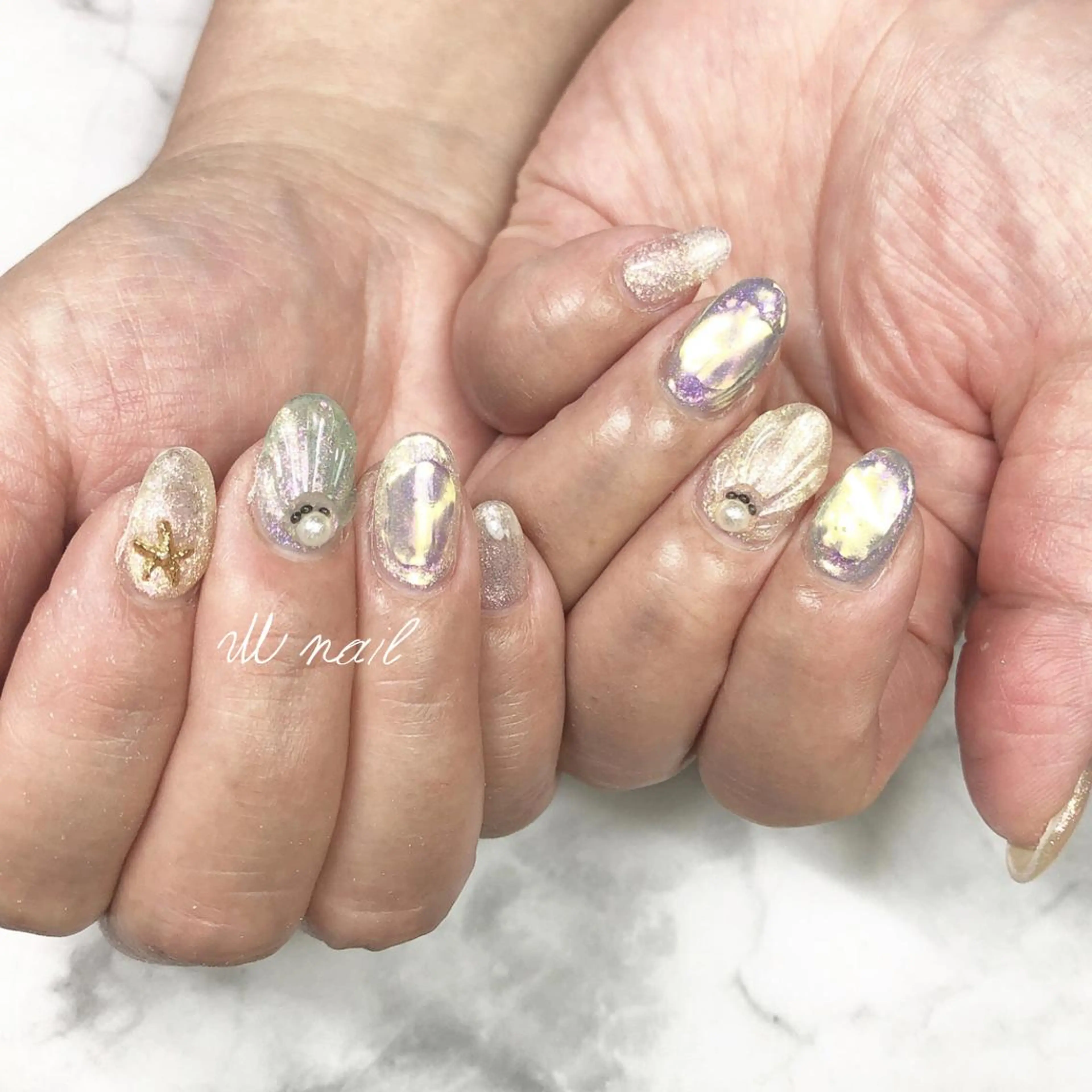 ネイル 持ち込み ハンドネイル M　nail所属・M nailのネイルデザイン