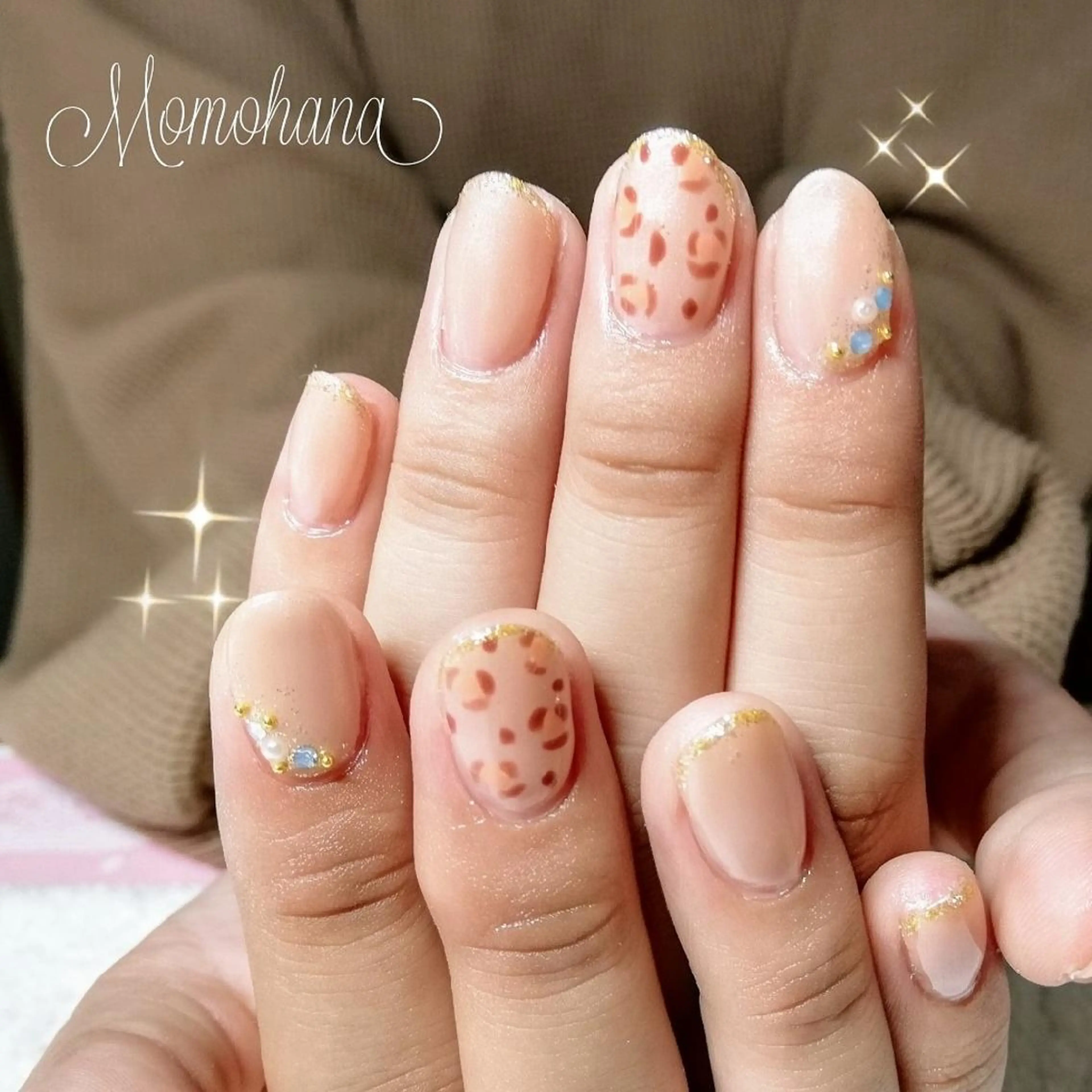 ネイル アニマル柄 momohana  のネイルデザイン