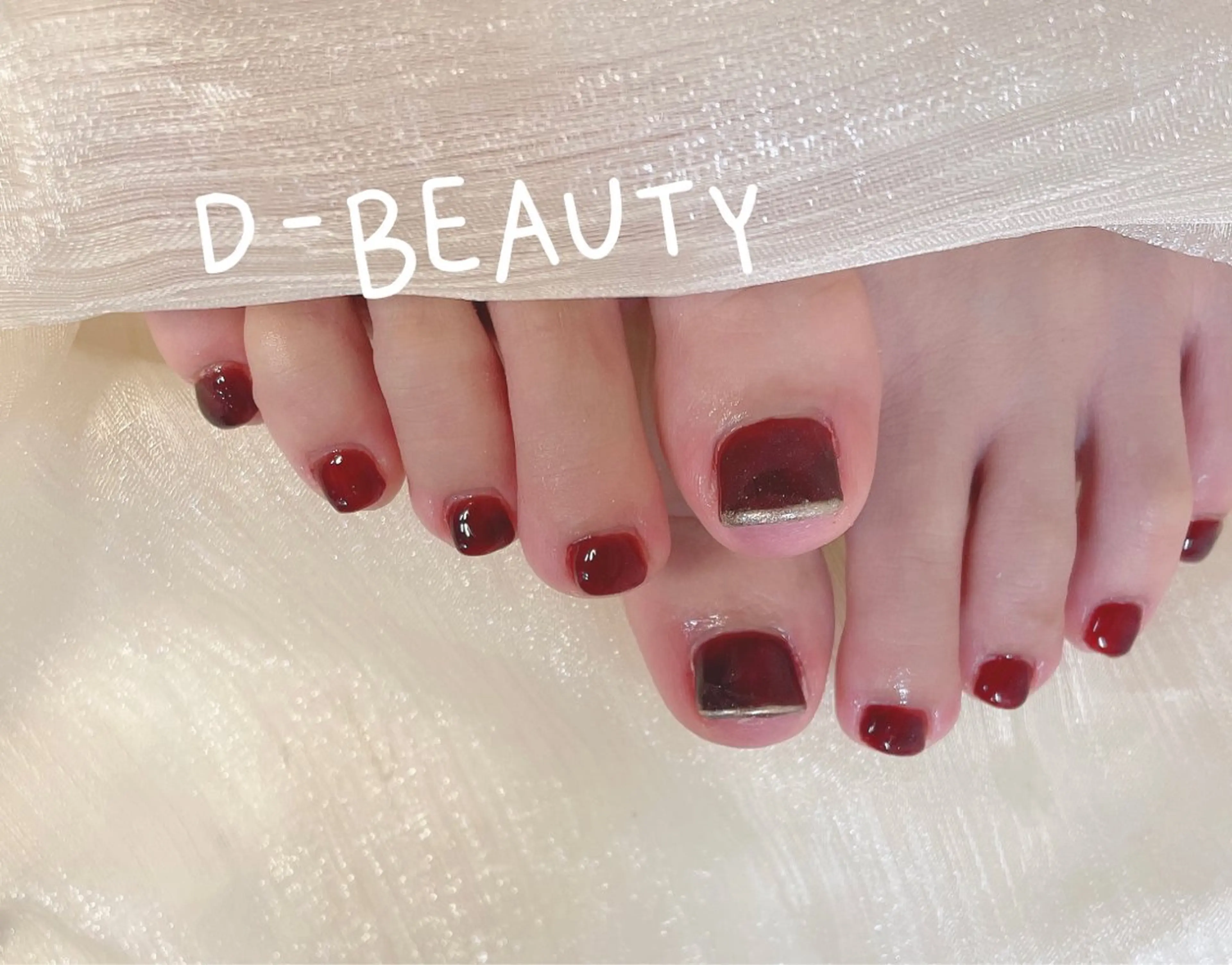 ネイル フットネイル D-BEAUTY Nailsalonのネイルデザイン