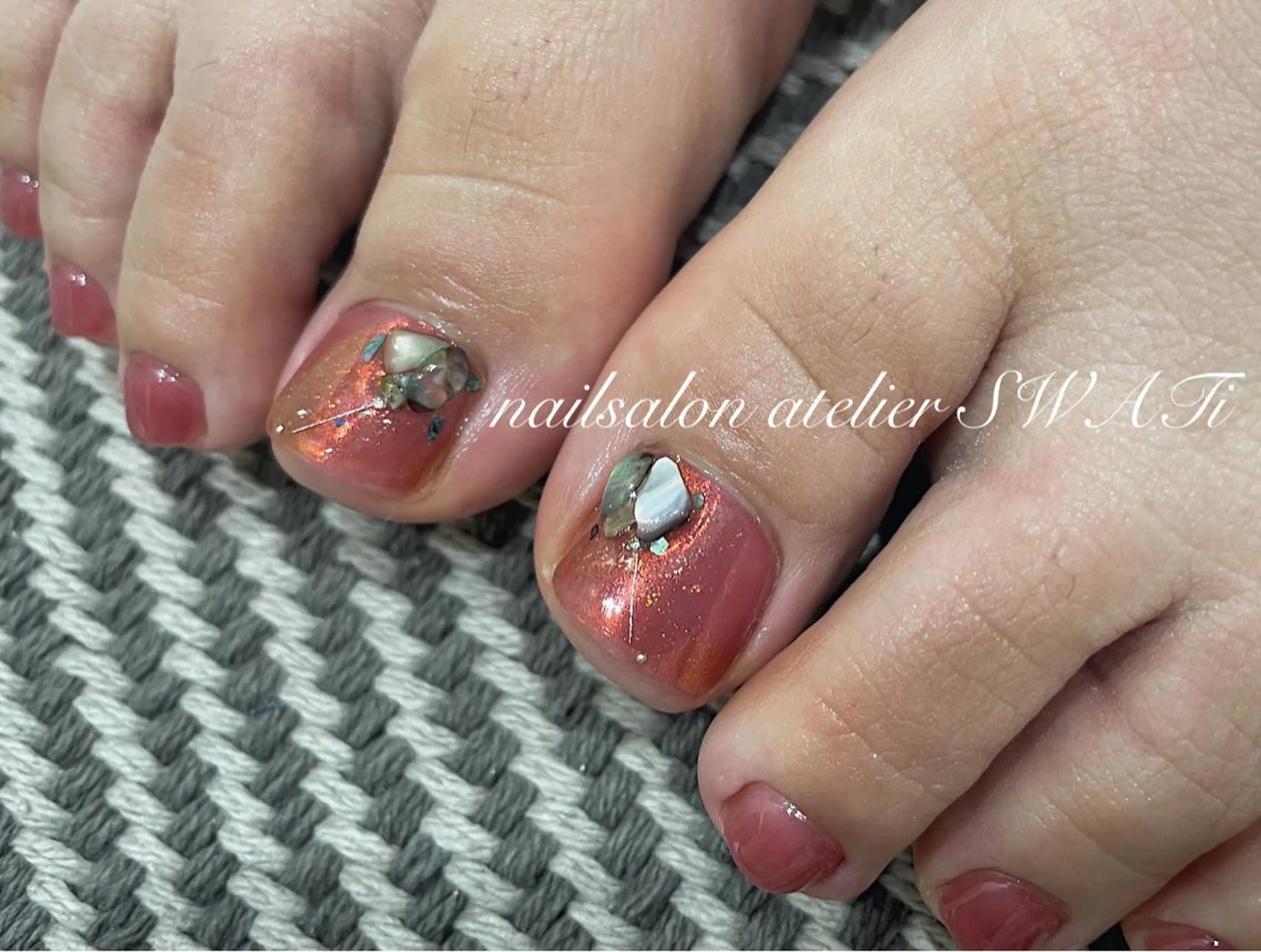 ネイル ヘアーサロン大野所属・nailsalon SWATiのネイルデザイン