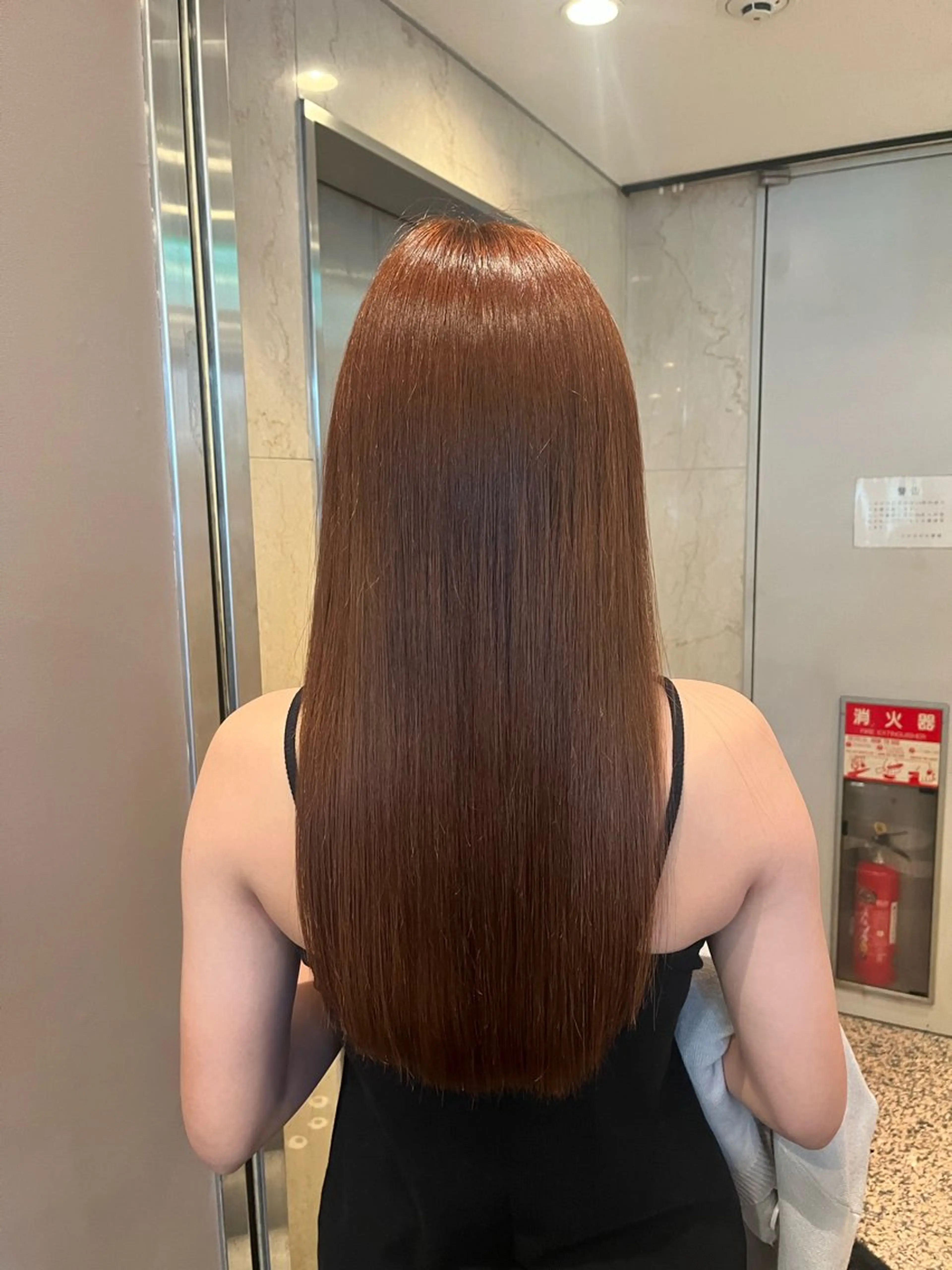 ロング カラー saya kaのヘアスタイル