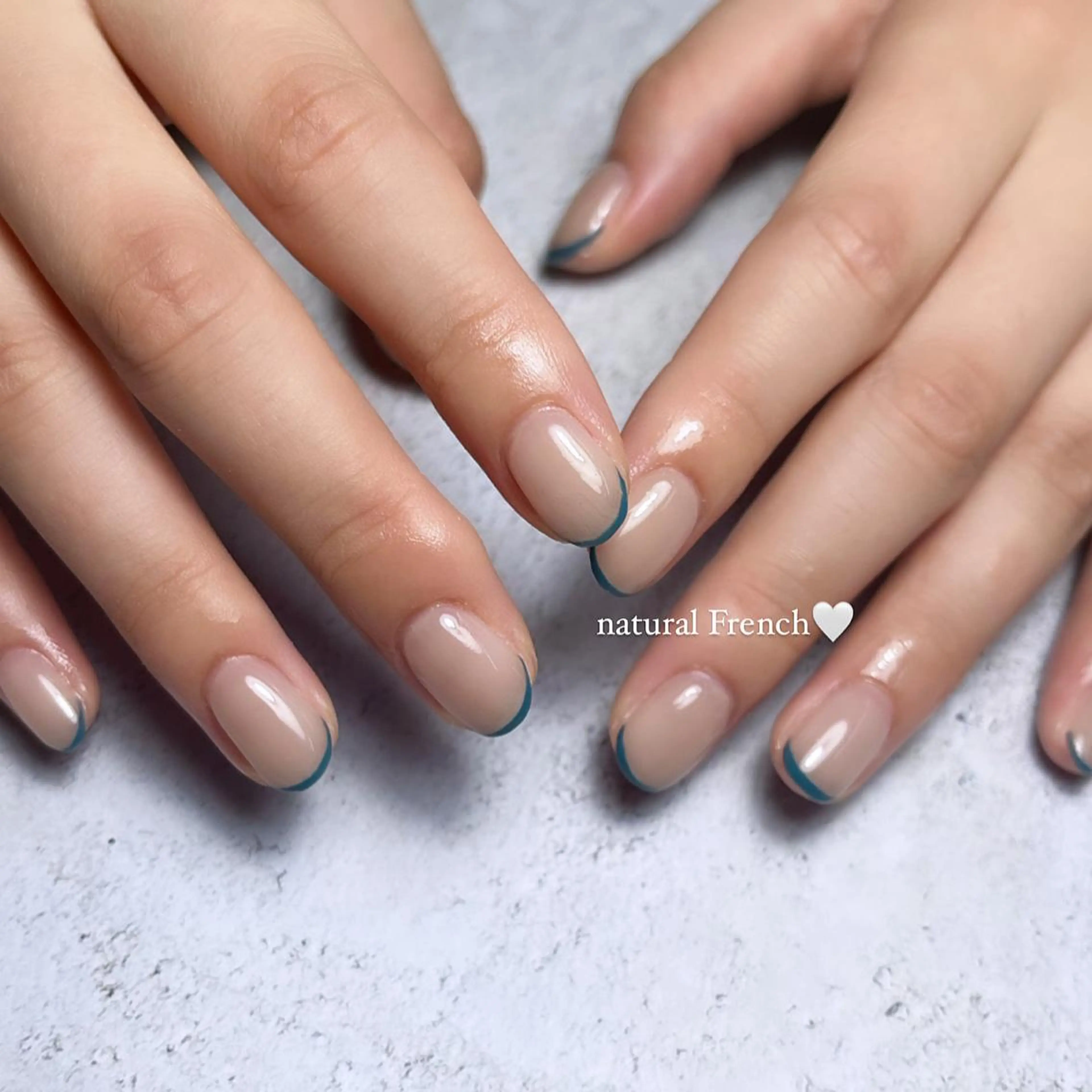 ネイル フレンチネイル ニュアンスネイル ワンカラーネイル ピンク シンプルネイル ハンドネイル GRANDE大須 Cecil💜のネイルデザイン