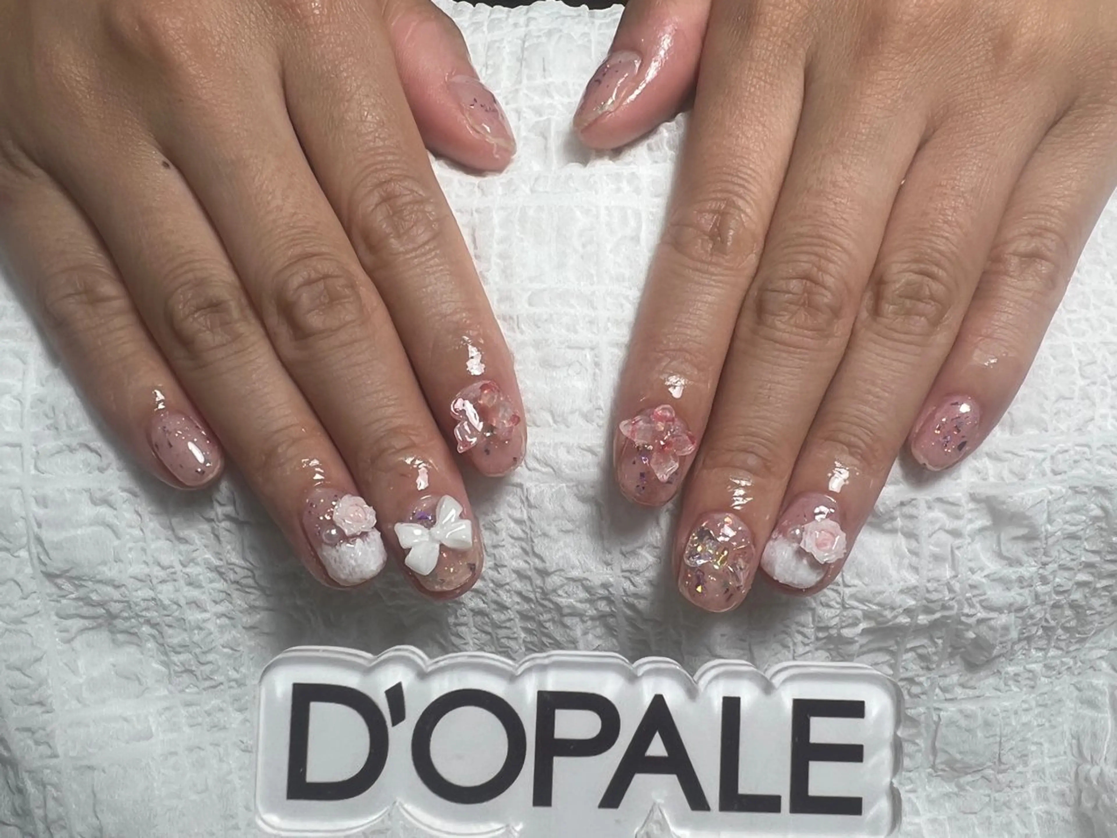 ネイル ハンドネイル ドパルネイル 上野店サロンのネイルデザイン