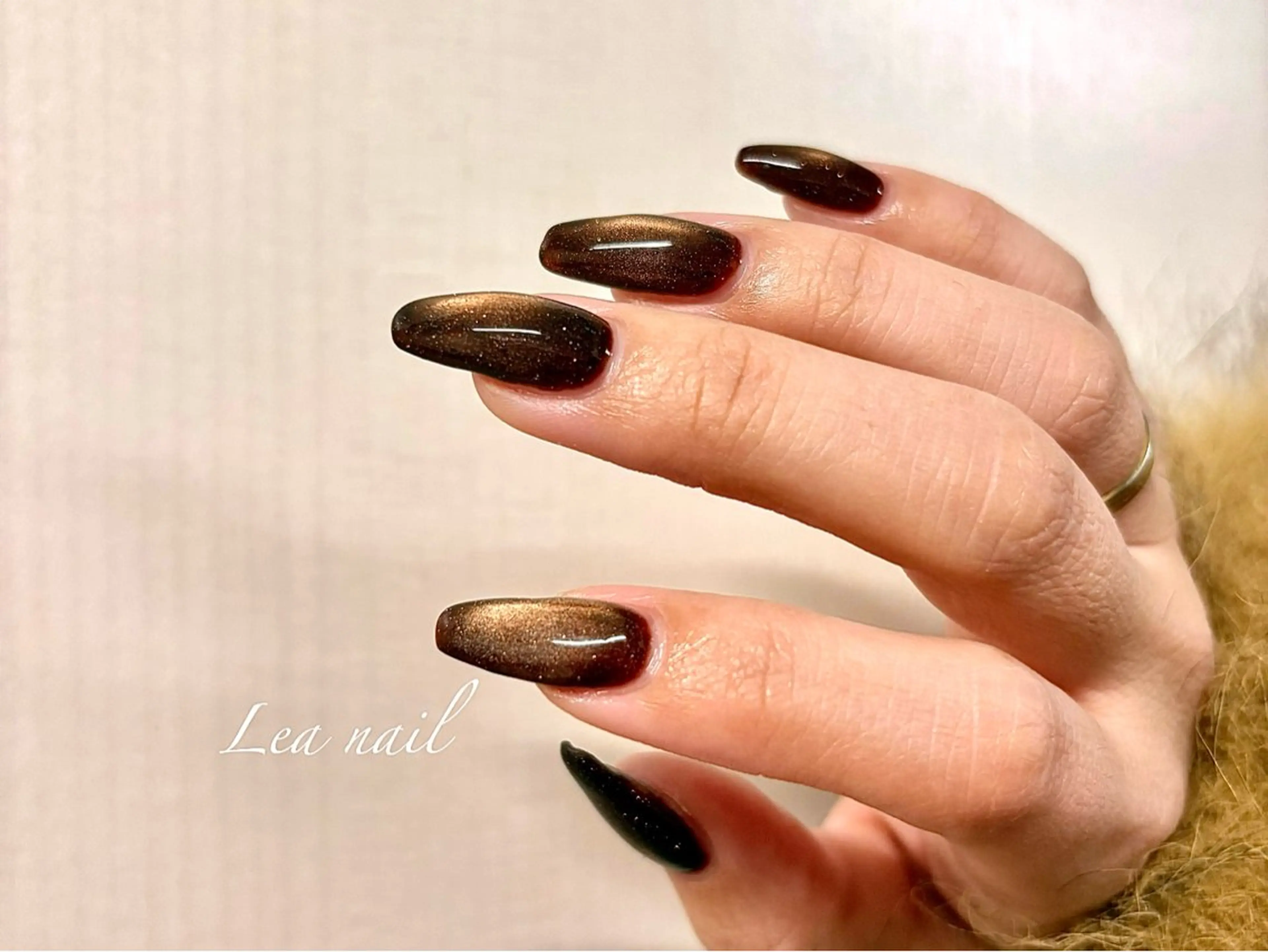 ネイル ハンドネイル Lea nail所属・五十部 瞳子 パラジェルのネイルデザイン