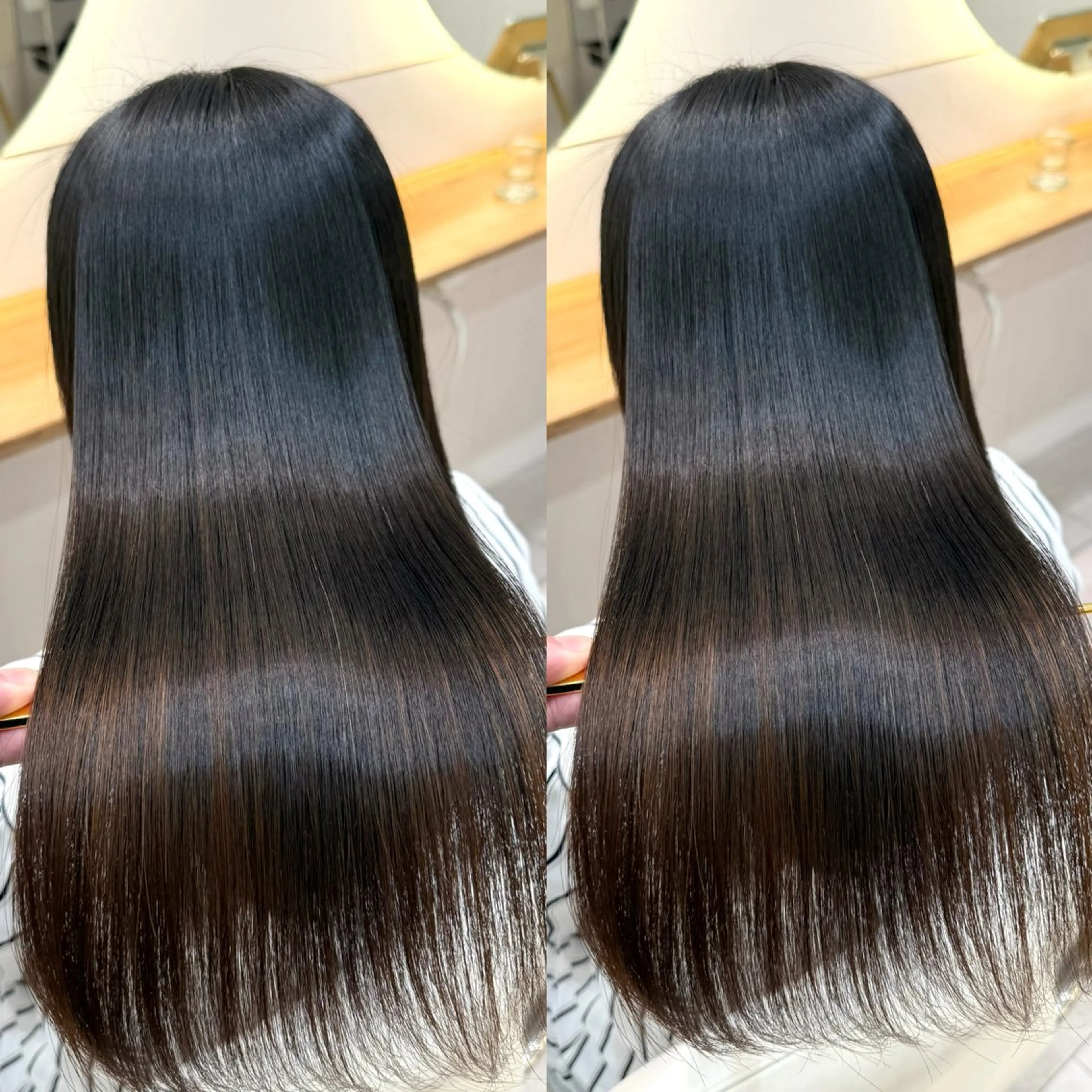 ロング 縮毛矯正 縮毛矯正 トリートメント 韓国/ワンホン/新宿 /Rumiのヘアスタイル