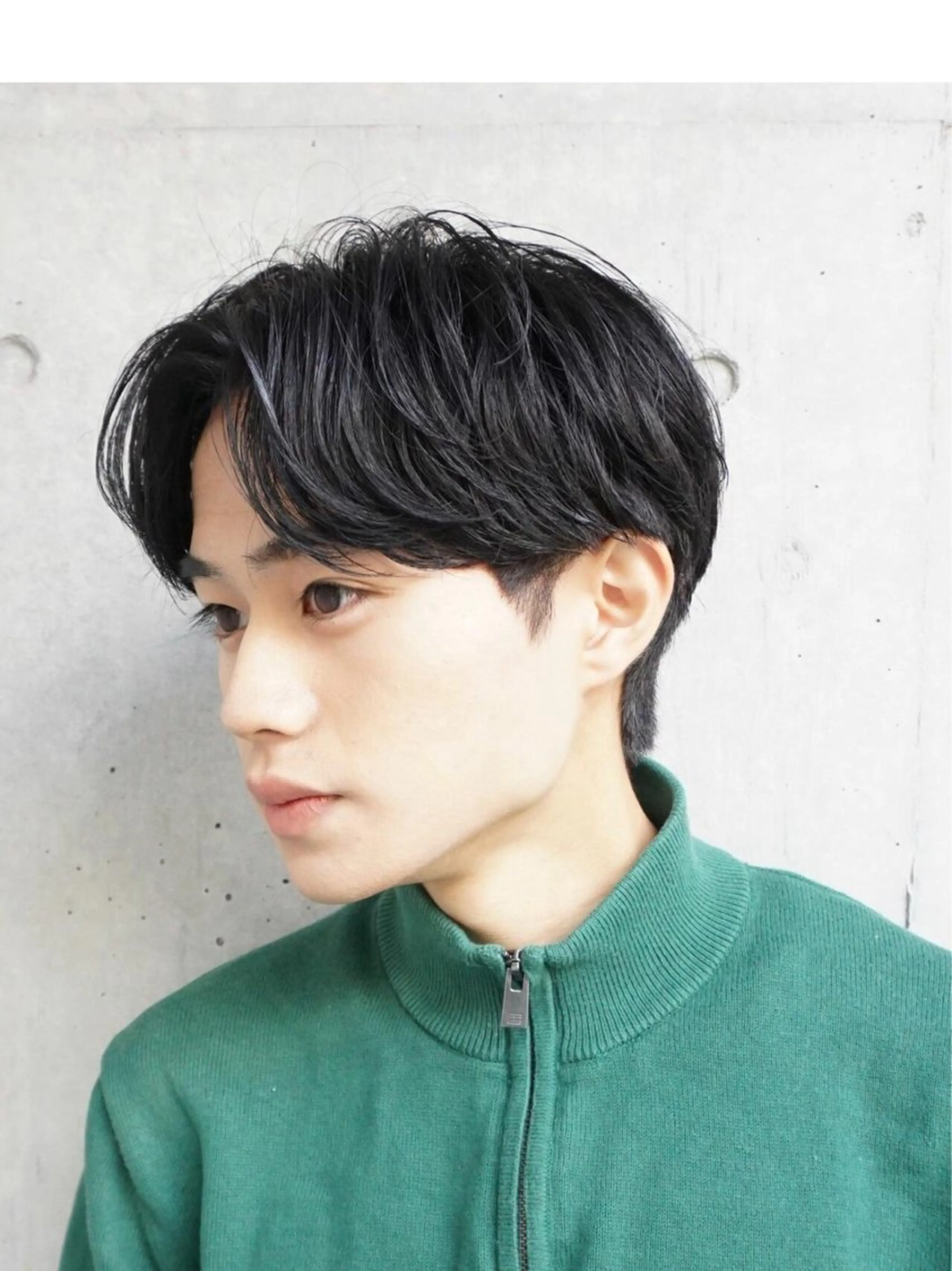 🧑🏻‍🦱メンズニュアンスパーマ🇰🇷似合わせカット+ニュアンスパーマ+お悩みに合わせたトリートメントの写真