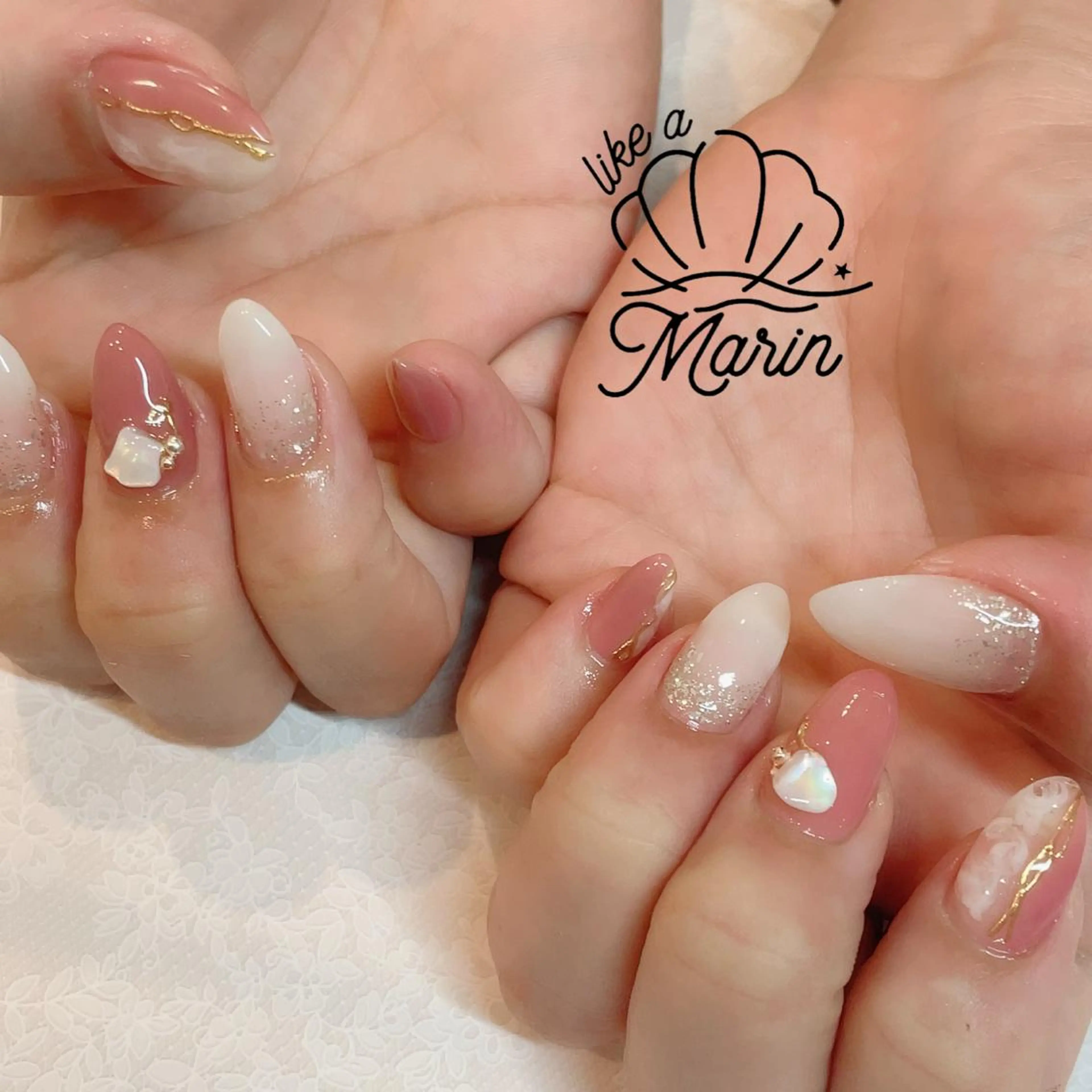 ネイル Serenity by Mari所属・Shinozaki mariのネイルデザイン