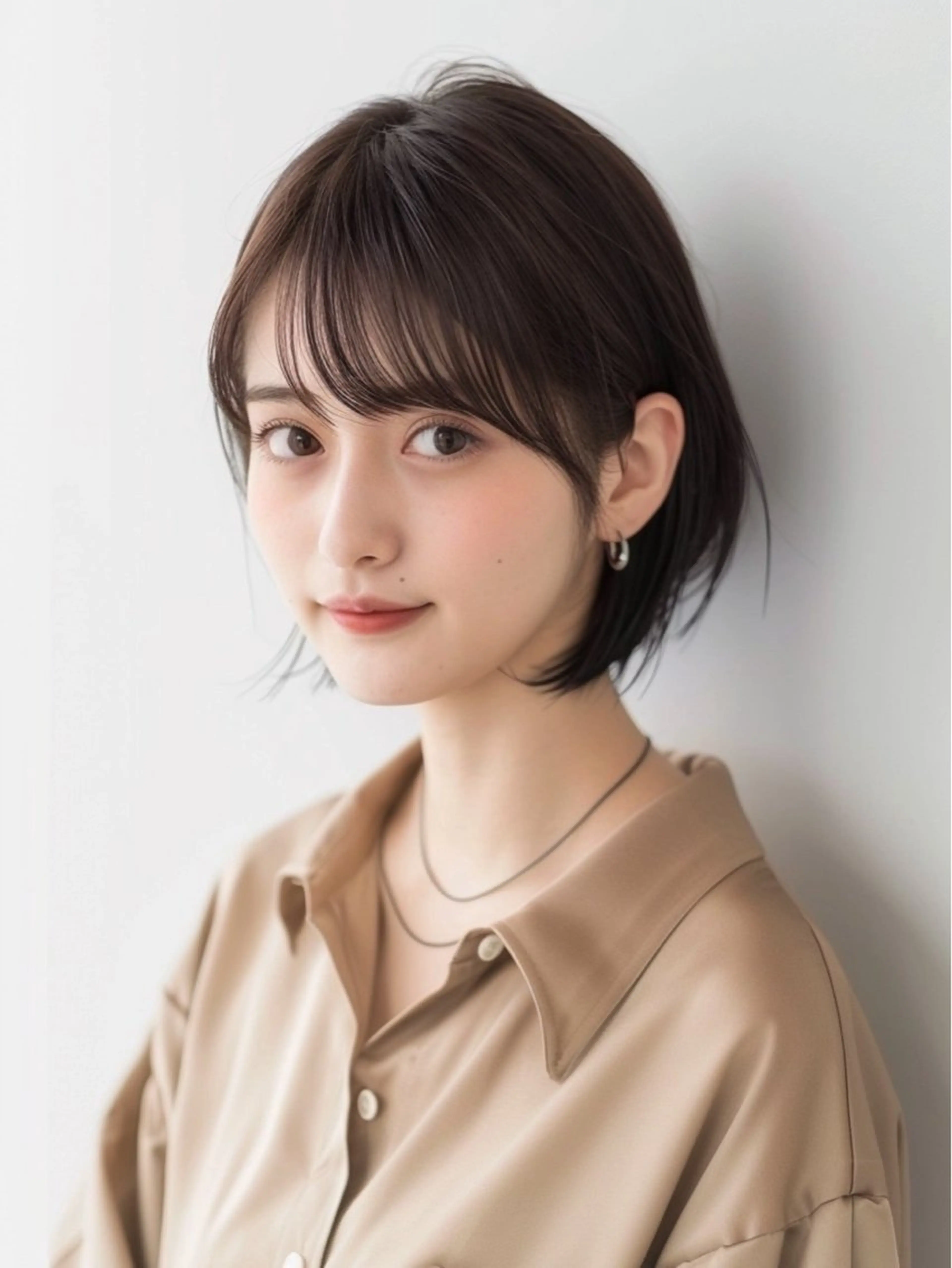 ショート カラー ワンレンボブ ショートボブ ベージュカラー ブリーチ ケアブリーチ カット ヘアカラー トリートメント 🥀働く女性の垢抜け /悩み解決🥀ユイキのヘアスタイル