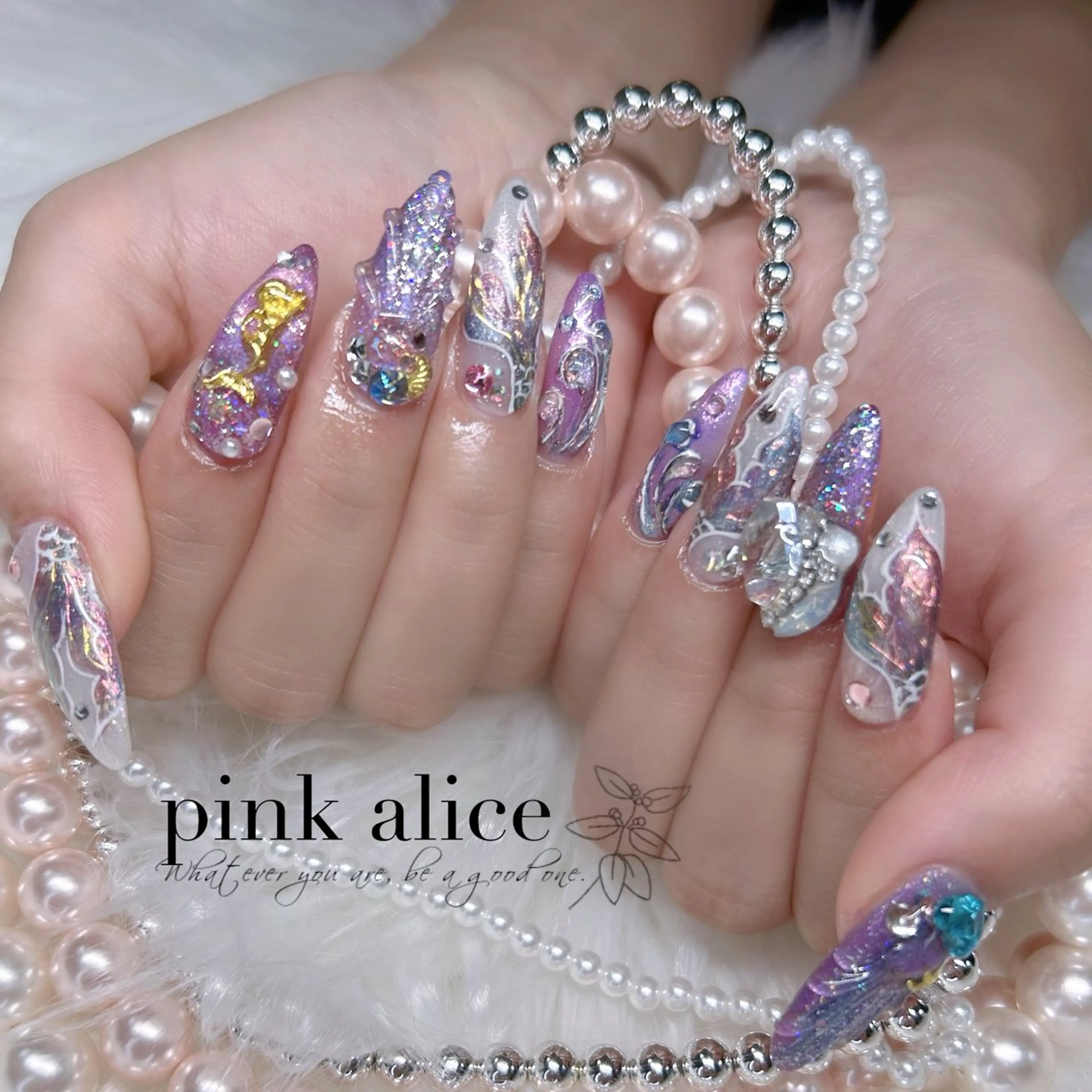 ネイル nail salon Pink Aliceのネイルデザイン