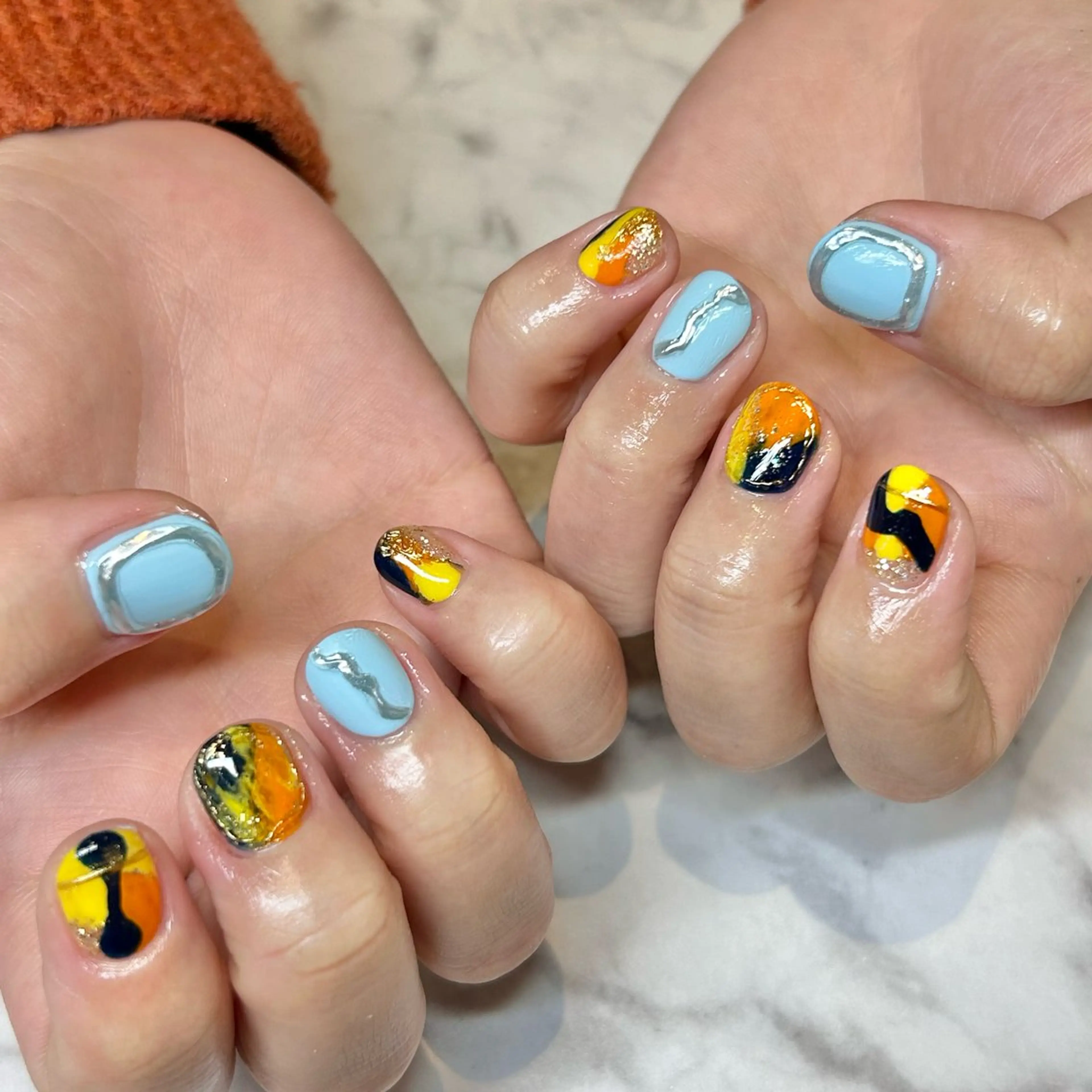 ネイル ハンドネイル Bianca栄店 みさとのネイルデザイン