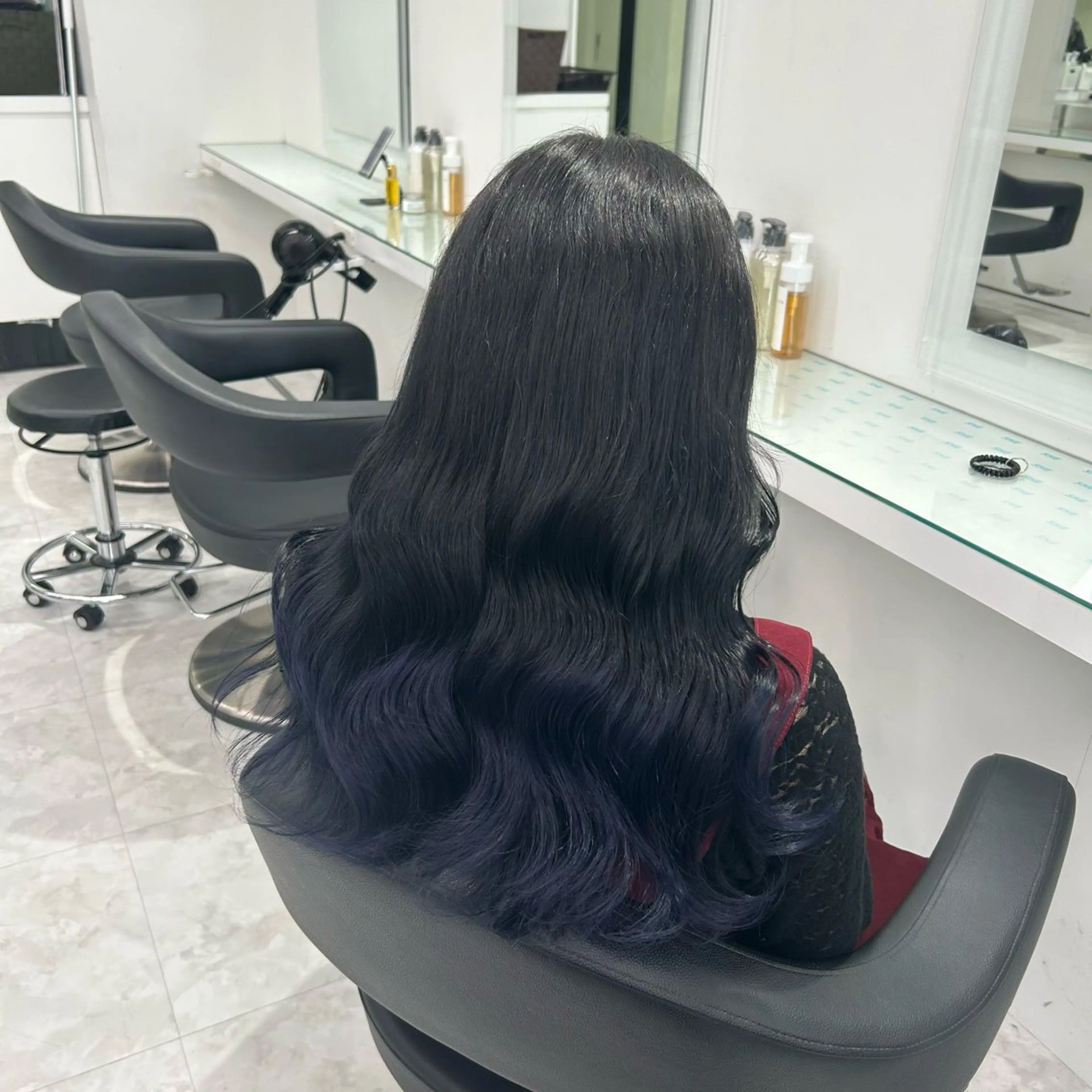 セミロング 🤍大人っぽ韓国暗髪 🤍Asuka🤍のヘアスタイル