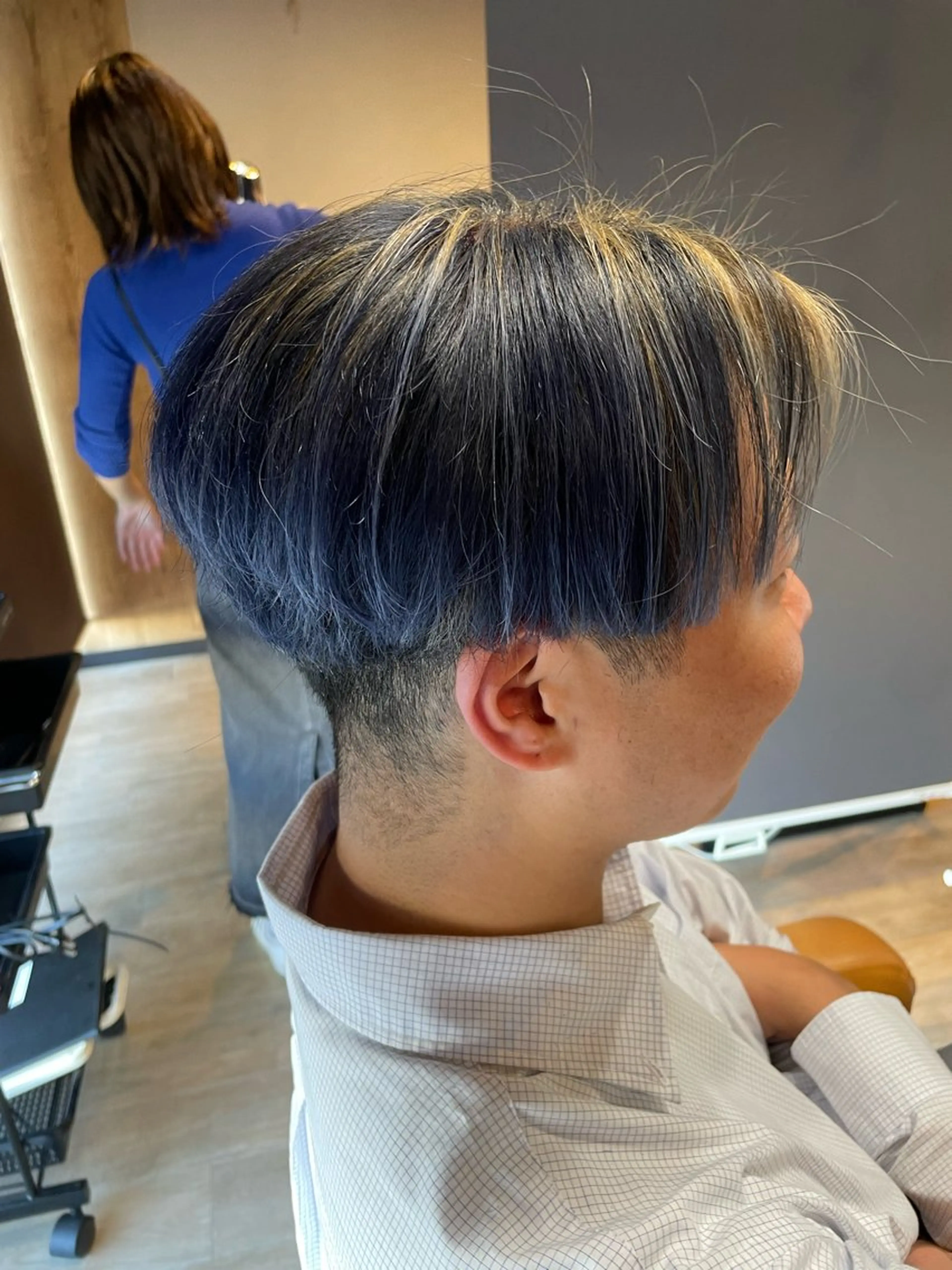 ショート カラー ハイライトカラー ハイライト ヘアカラー 髪質改善/ブリーチ 田代 龍我のヘアスタイル