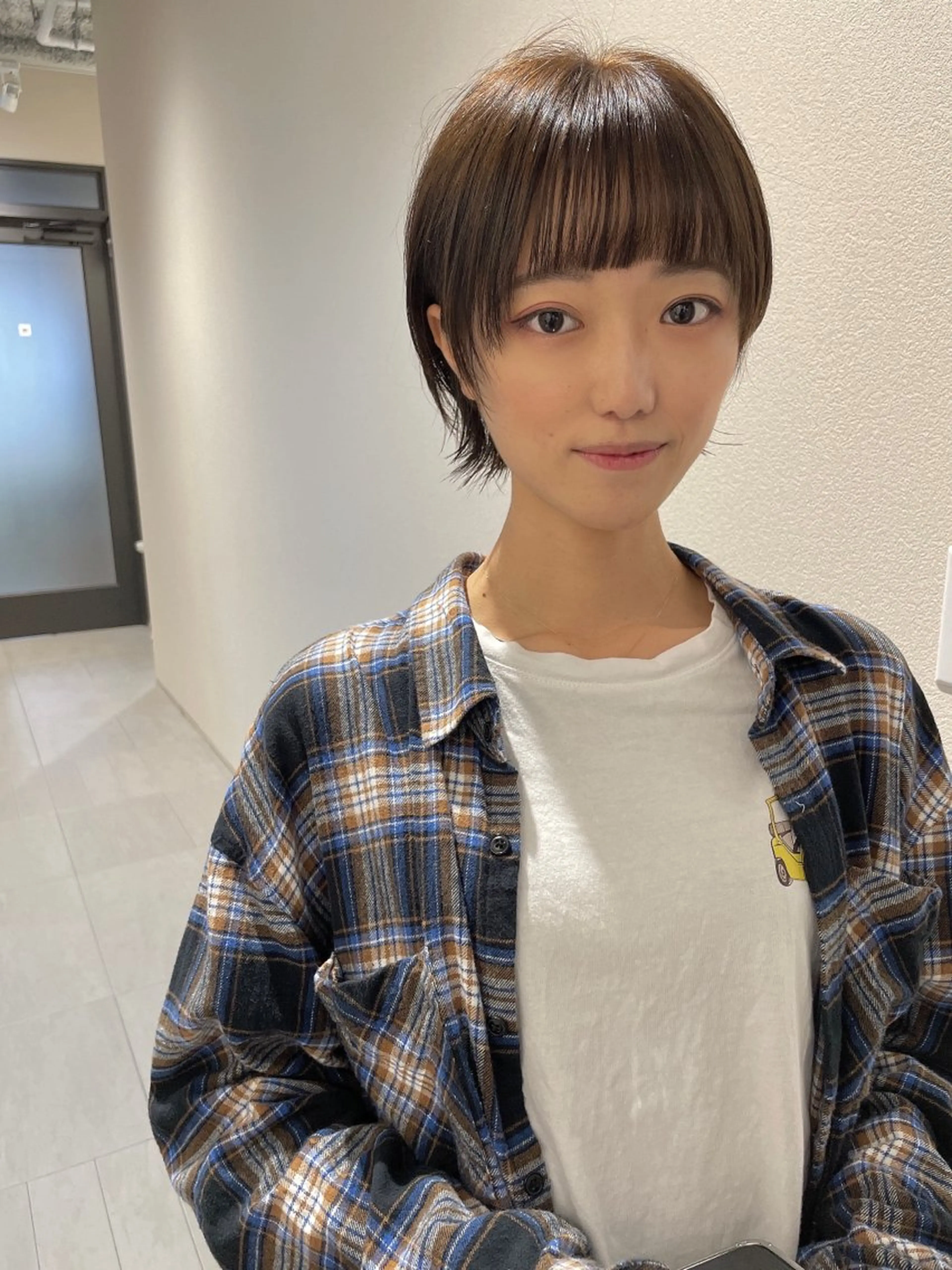 ショート カラー カット 髪質改善will hairdesignのヘアスタイル