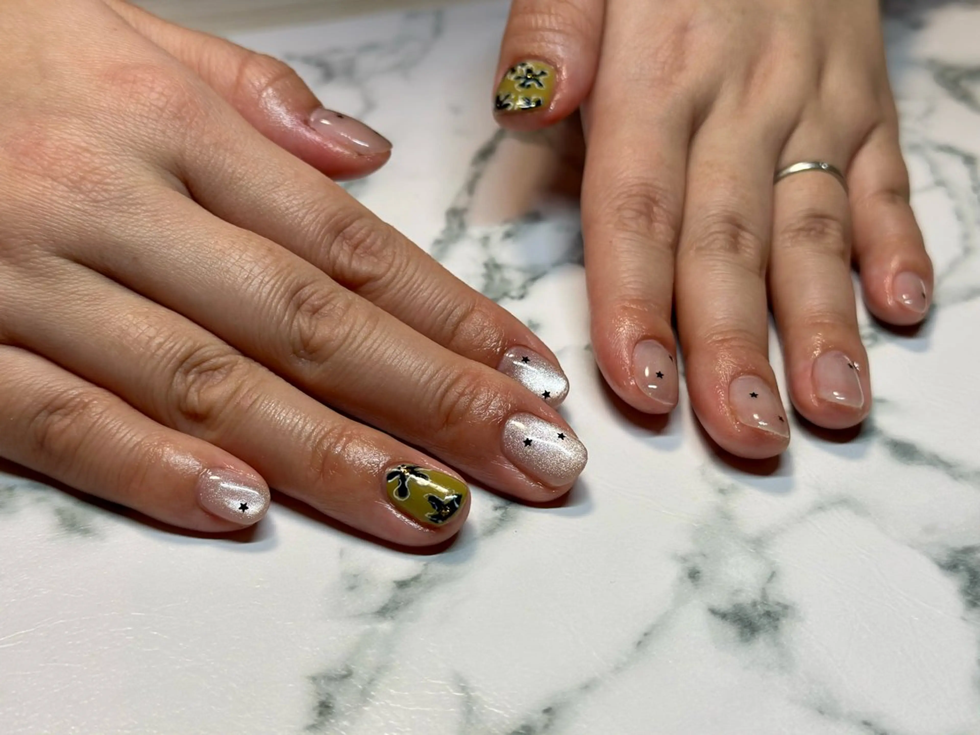 ネイル ハンドネイル 越猪 未来のネイルデザイン