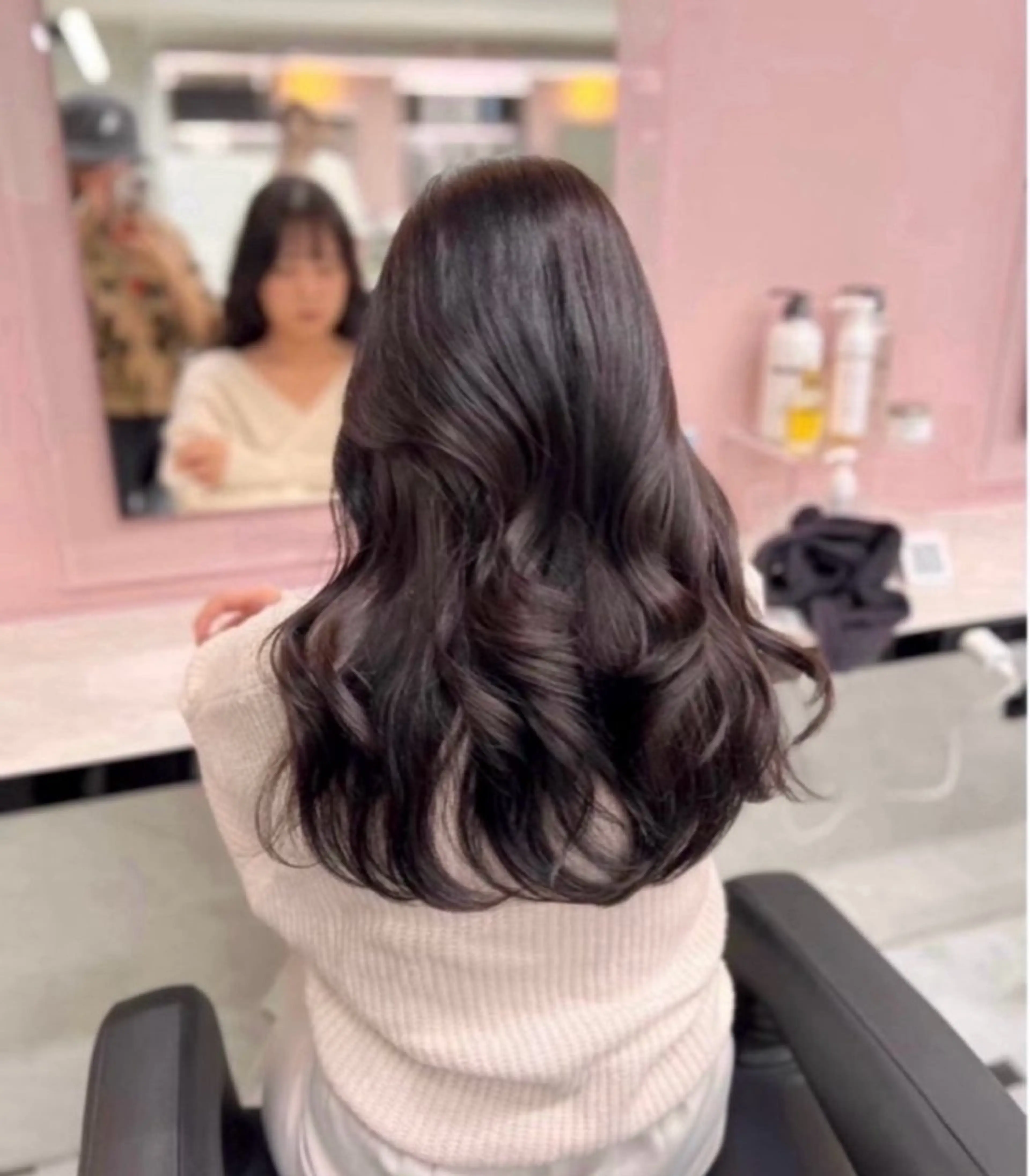 ロング ヘアカラー miku/ラベンダー 透明感カラー🪻❤︎のヘアスタイル