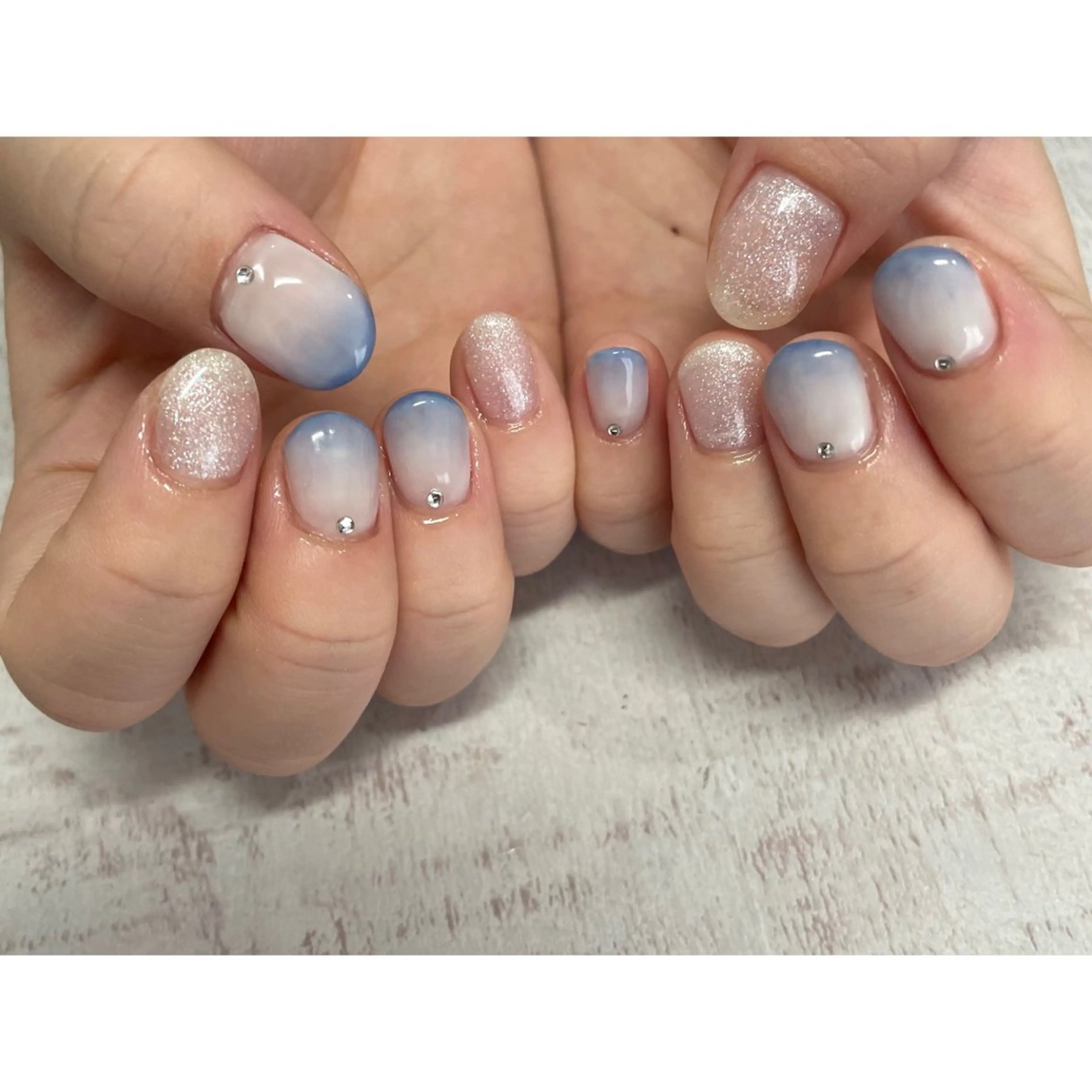 ネイル 𖡼 yumenoのネイルデザイン