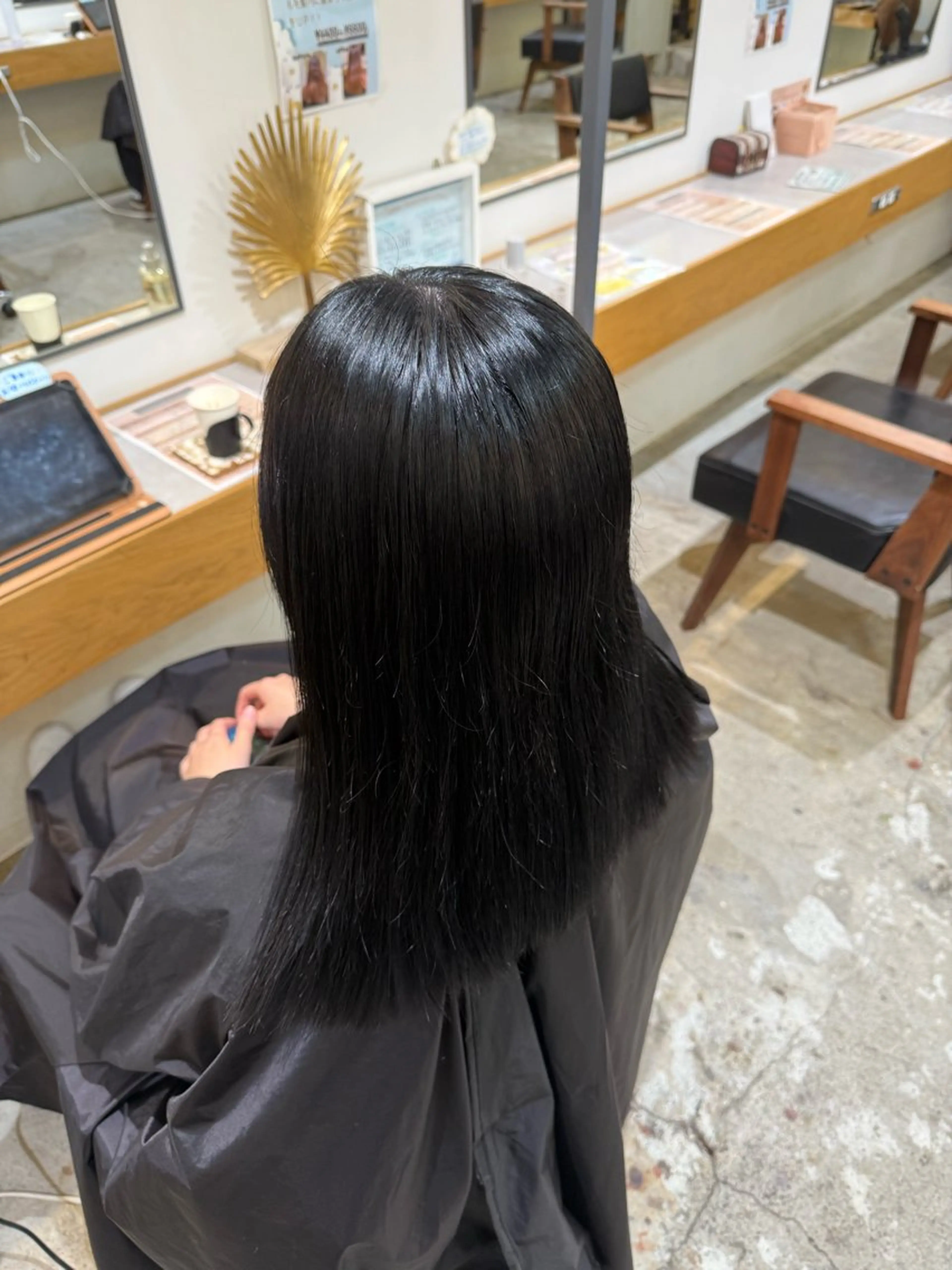 ロング 辻岡 悠稀のヘアスタイル