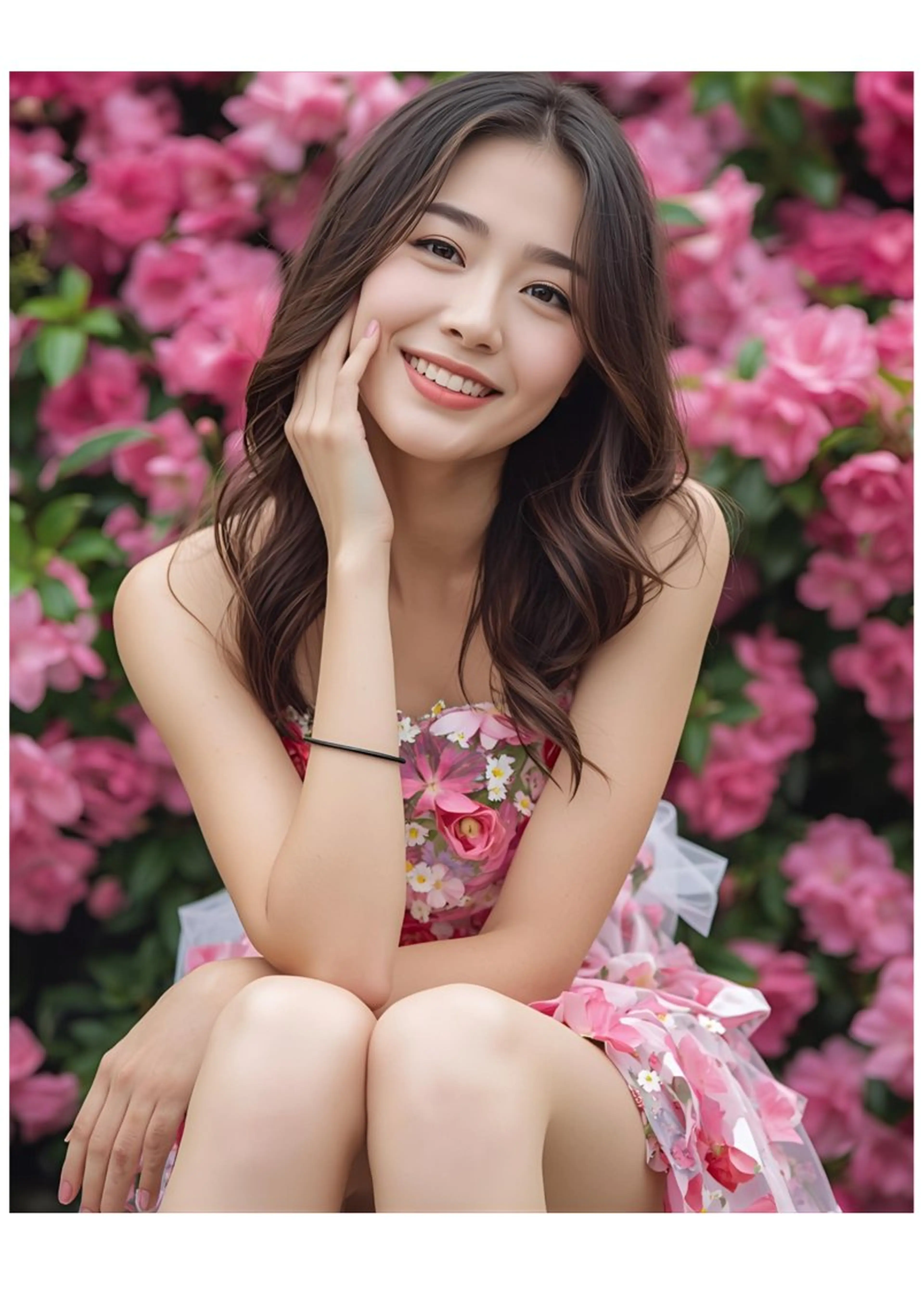 🩷ローマピンク🩷膝モニター🩷施術部位写真掲載条件💕アフタークリーム付き💕の写真