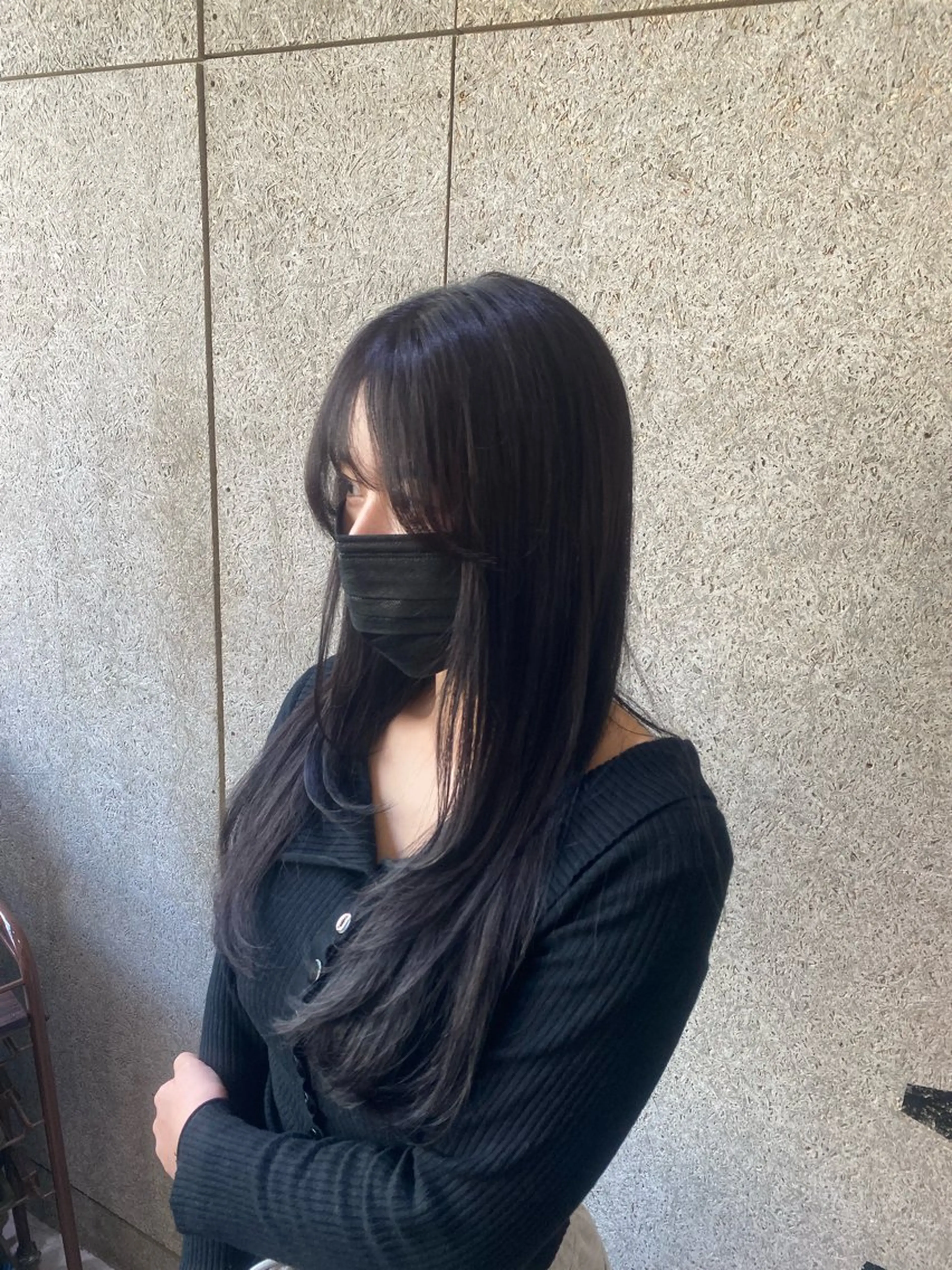 ロング カラー ヘアアレンジ 髪質改善＆トリートメント over hair所沢店所属・韓国風/レイヤー/ 𝑵𝒂𝒏𝒂🩶のヘアスタイル